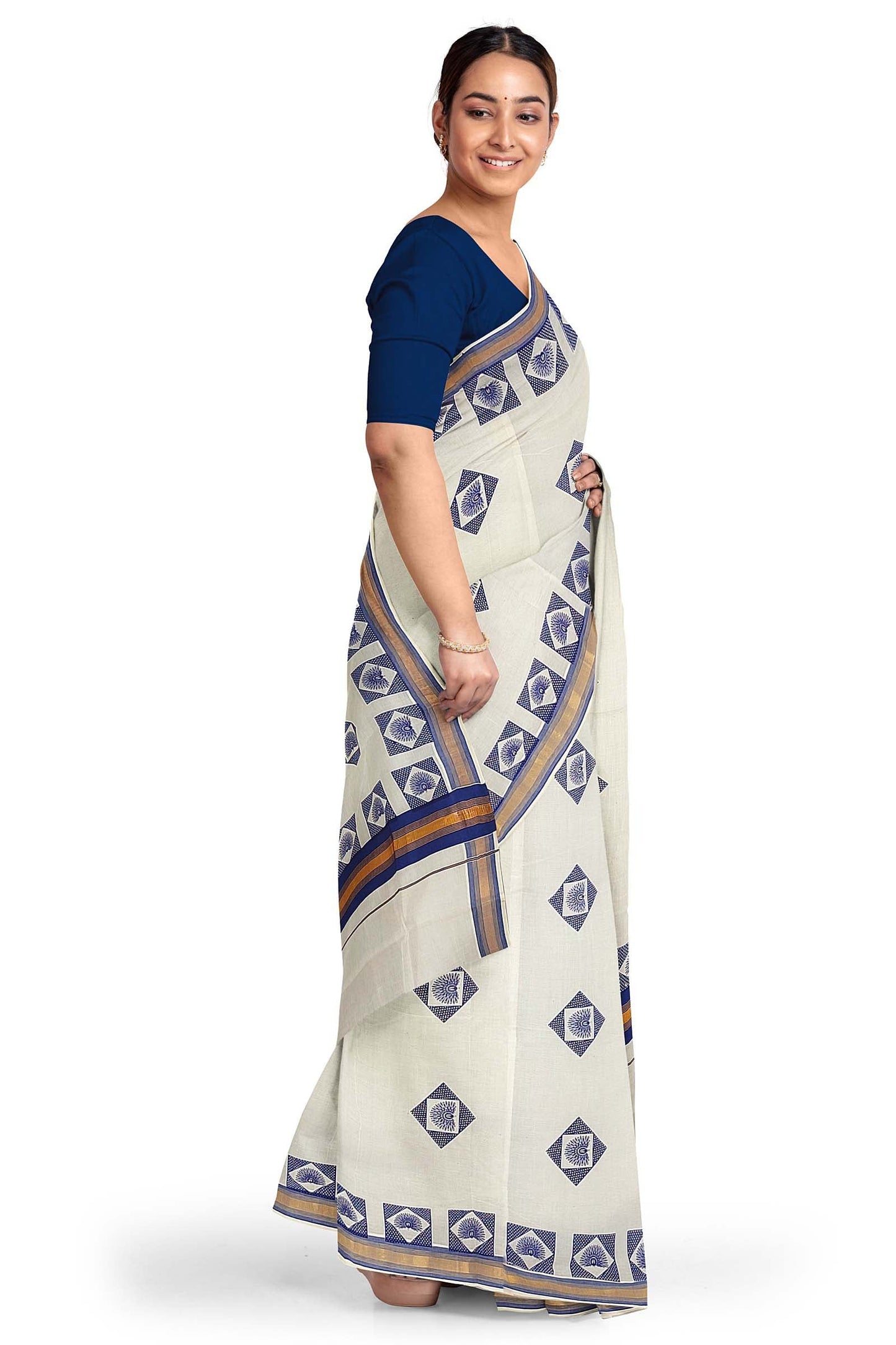 Kerala Printed Saree for Women