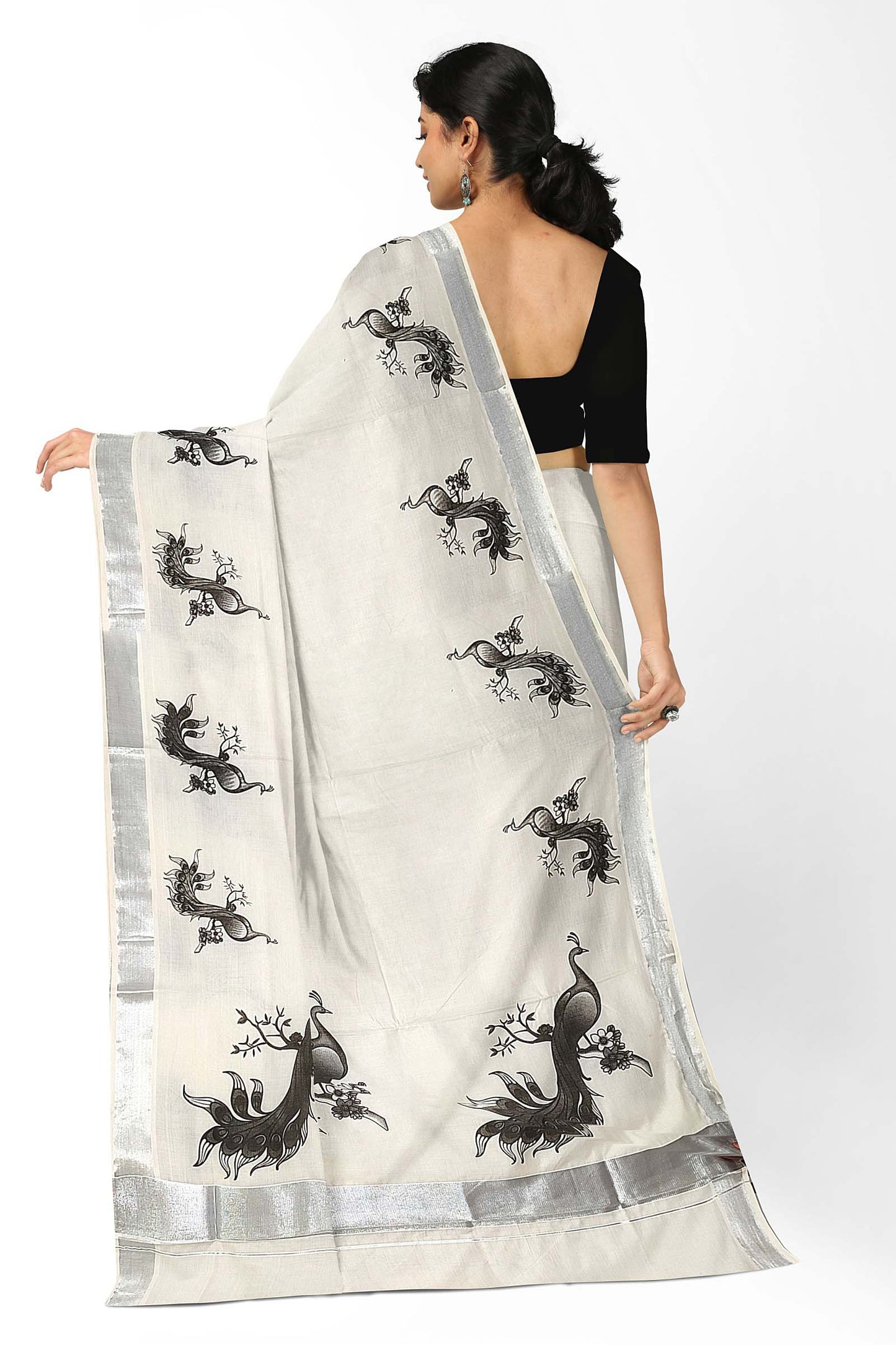 Kerala Printed Saree for Women