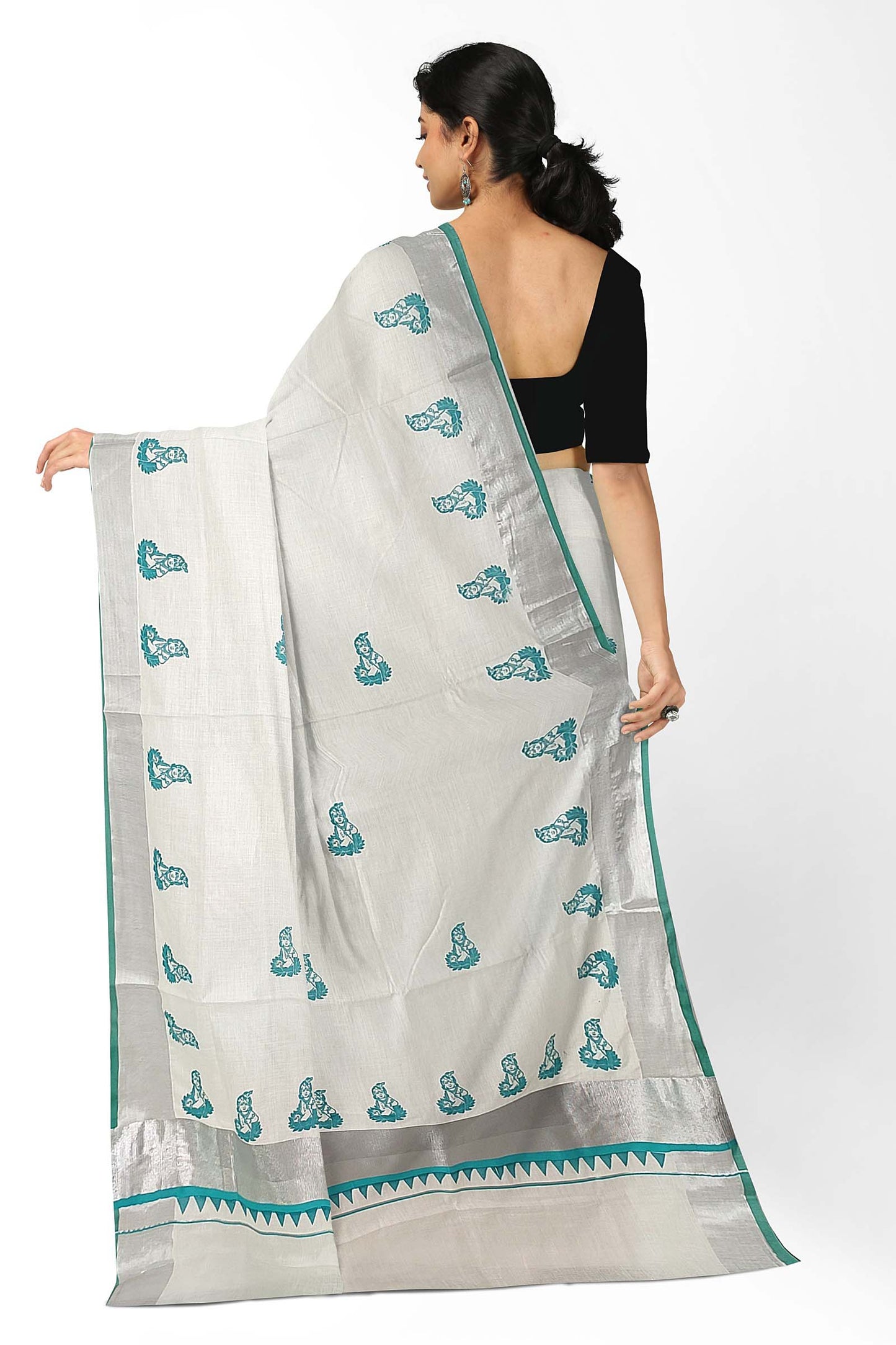 Kerala Printed Saree for Women