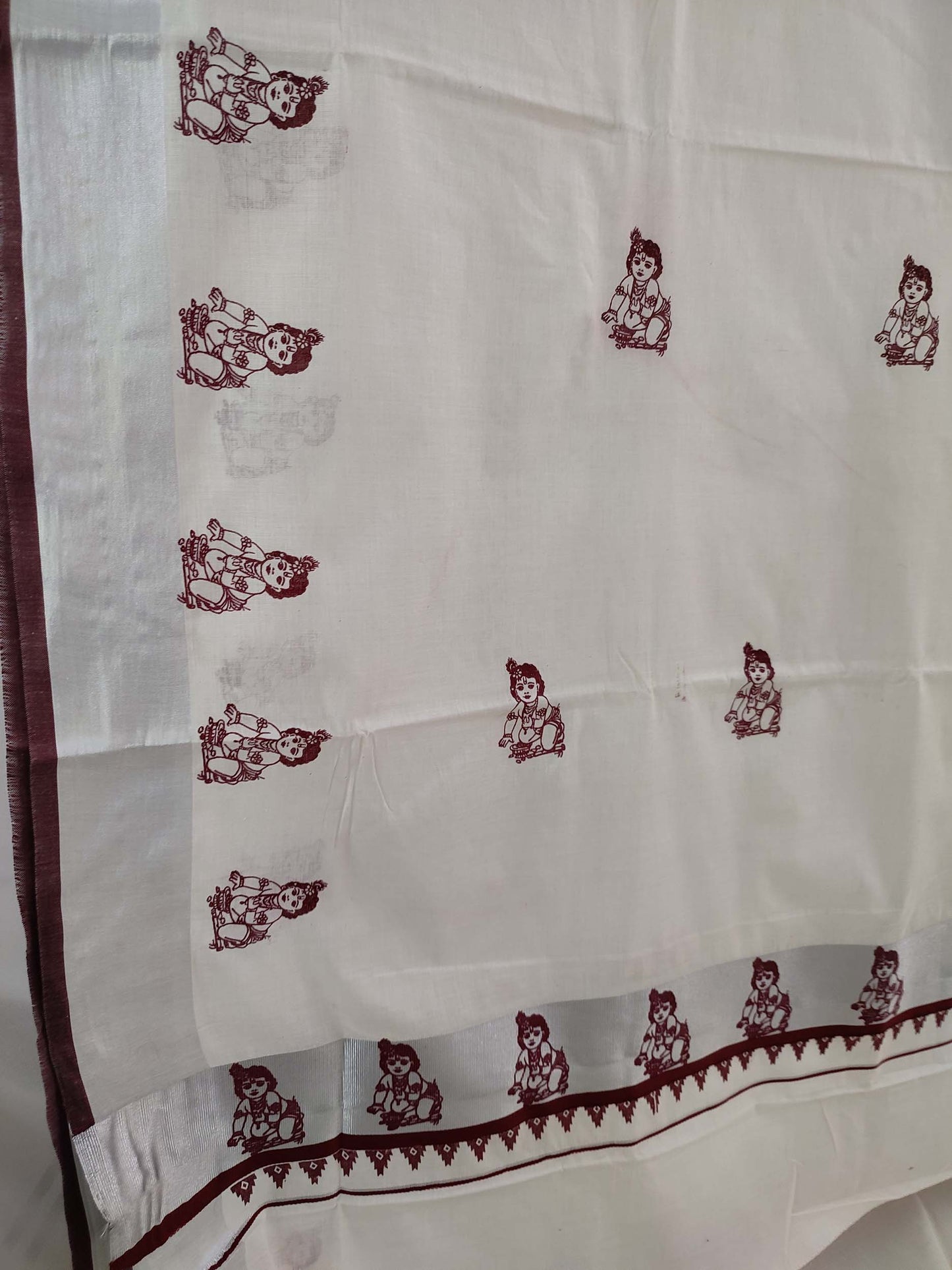 Kerala Printed Saree for Women