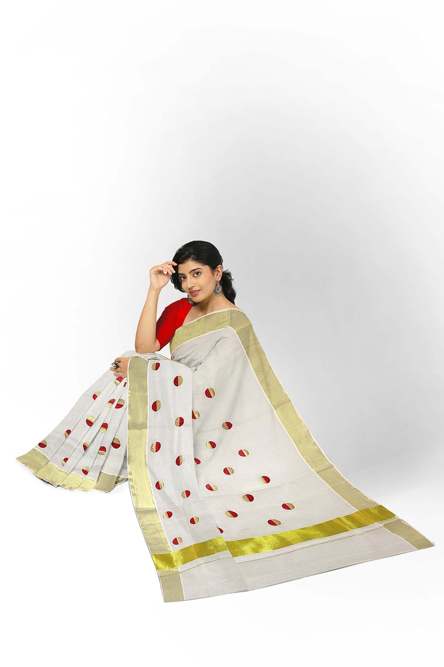 Kerala Printed Saree for Women