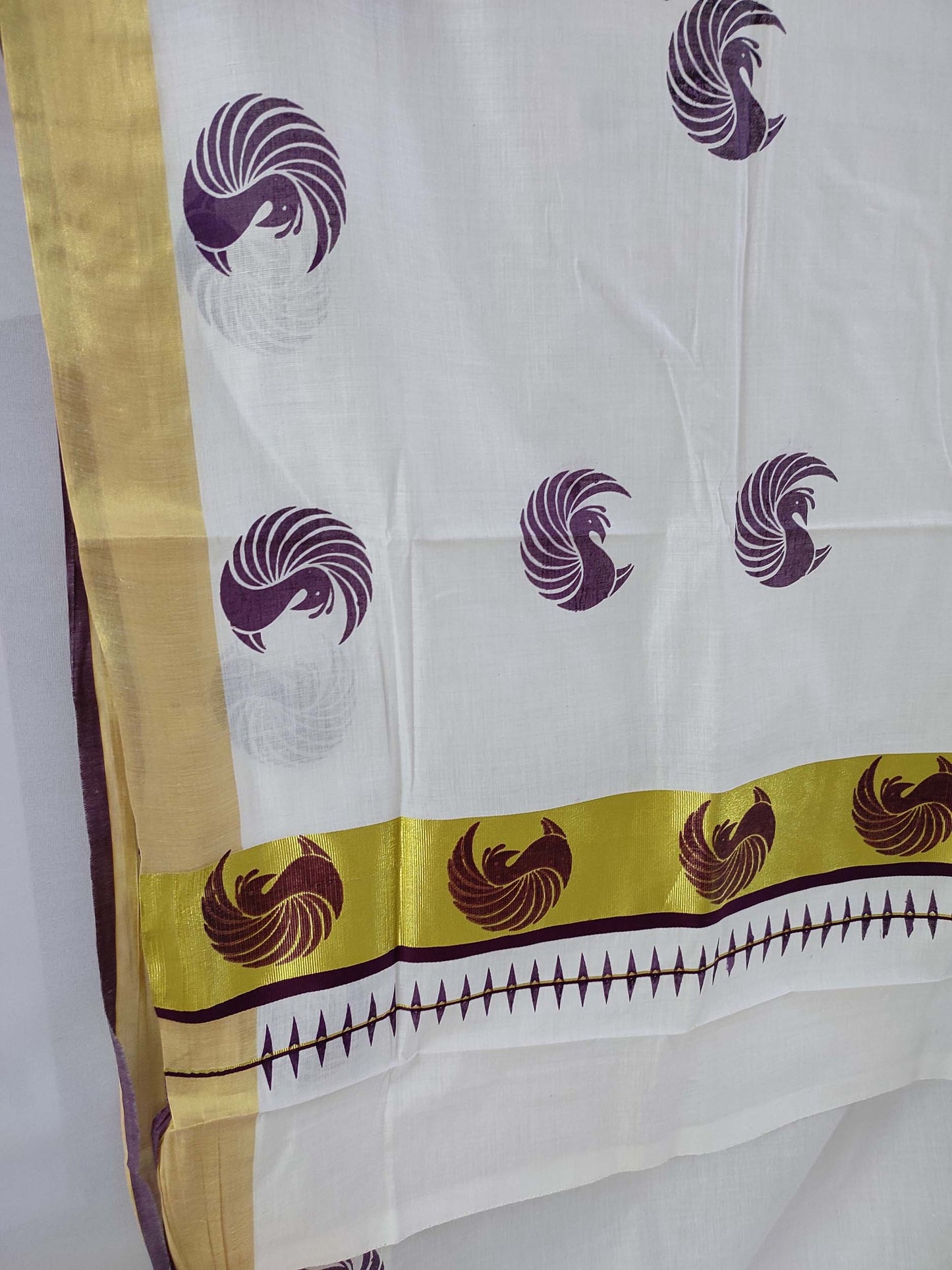 Kerala Printed Saree for Women