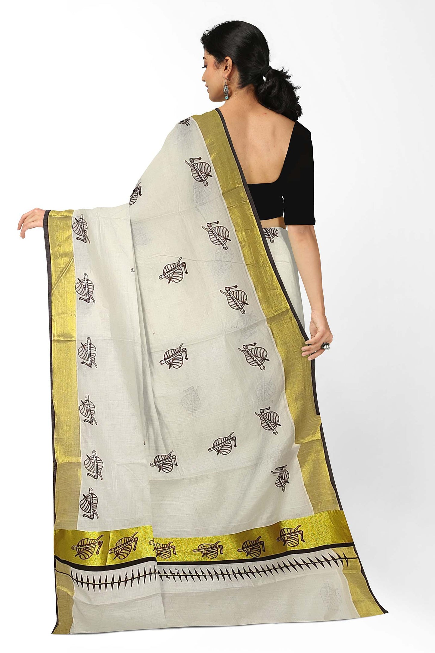 Kerala Printed Saree for Women