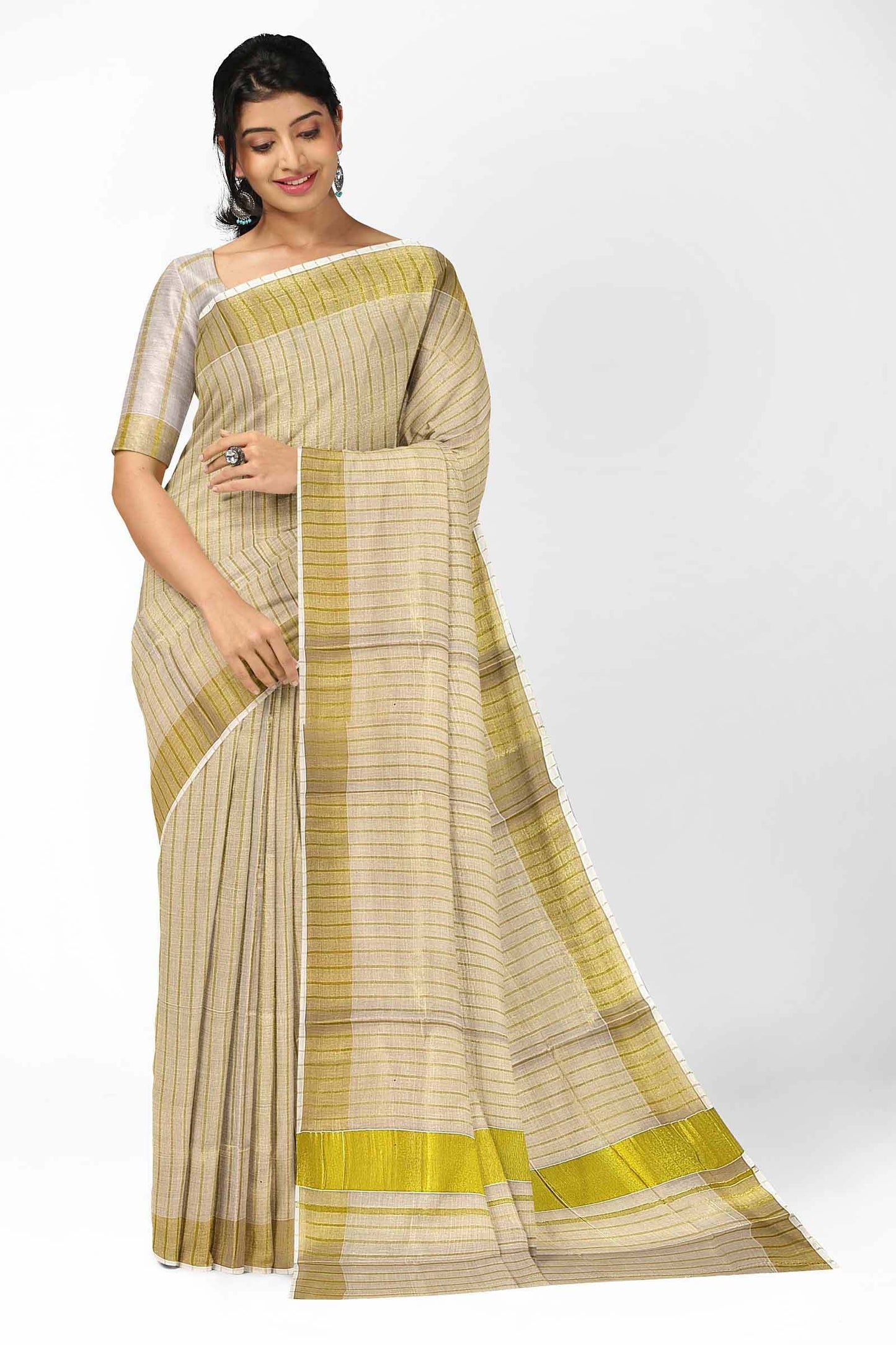 Kerala Tissue Saree for Women