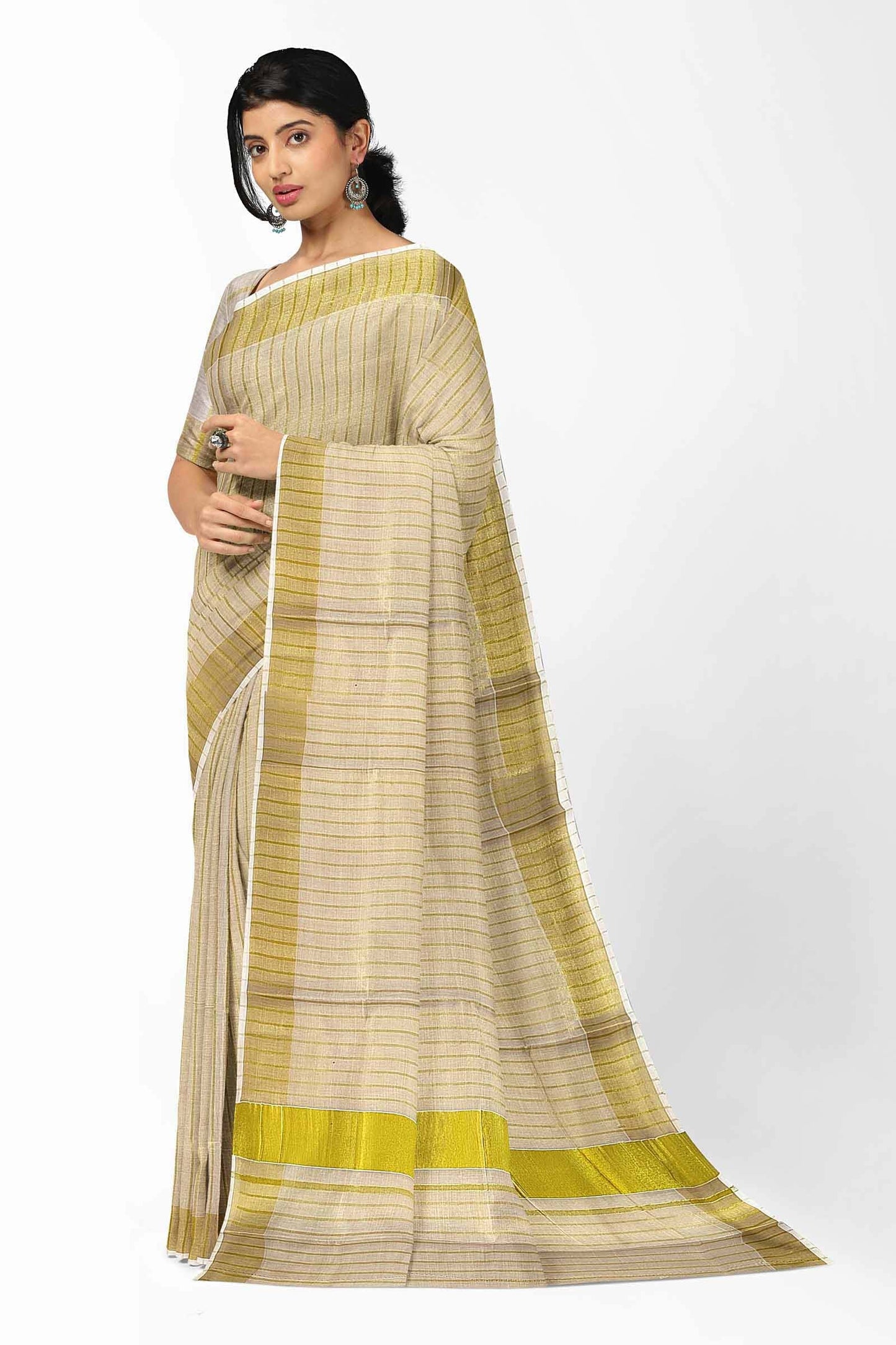 Kerala Tissue Saree for Women