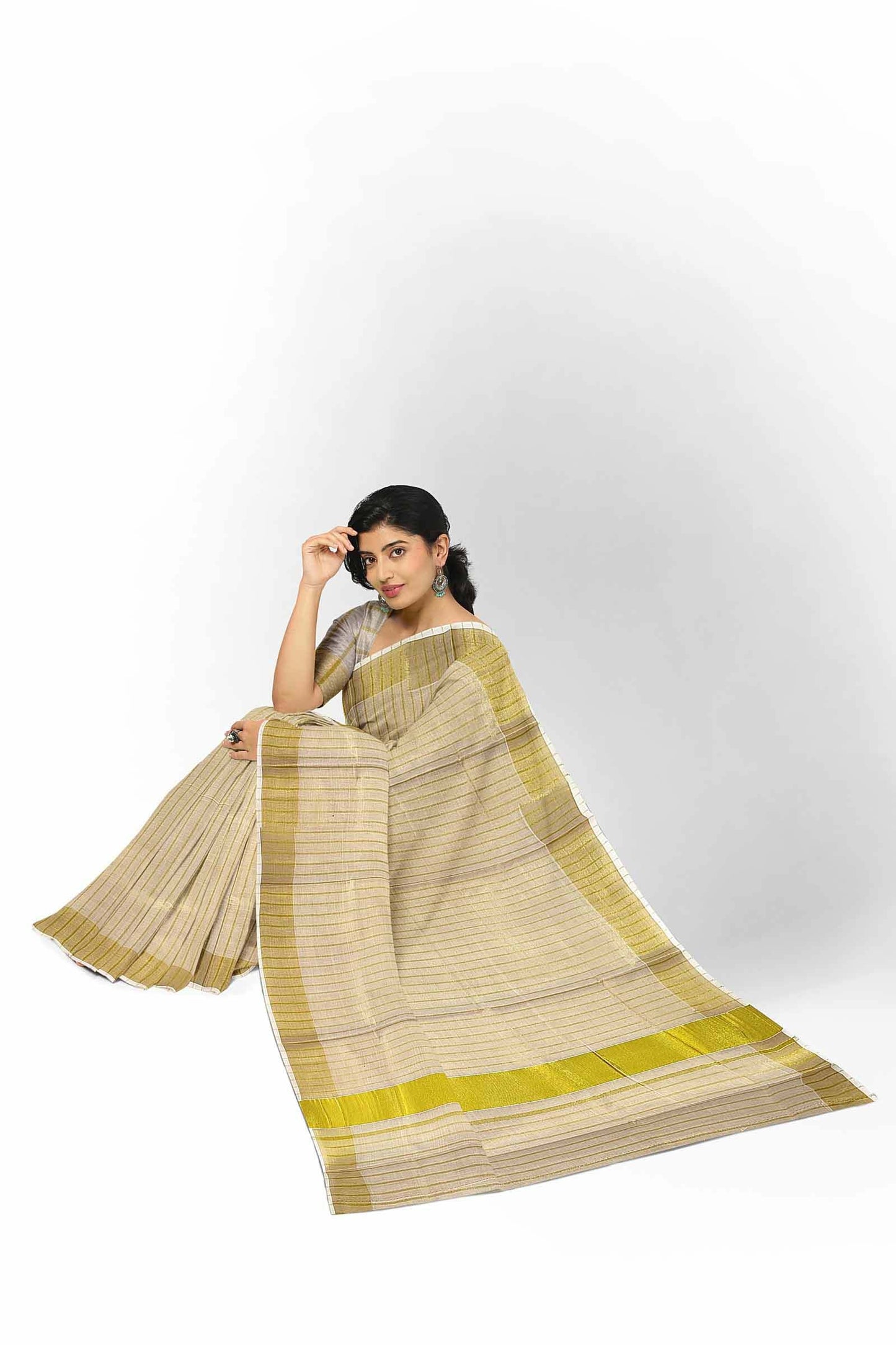 Kerala Tissue Saree for Women