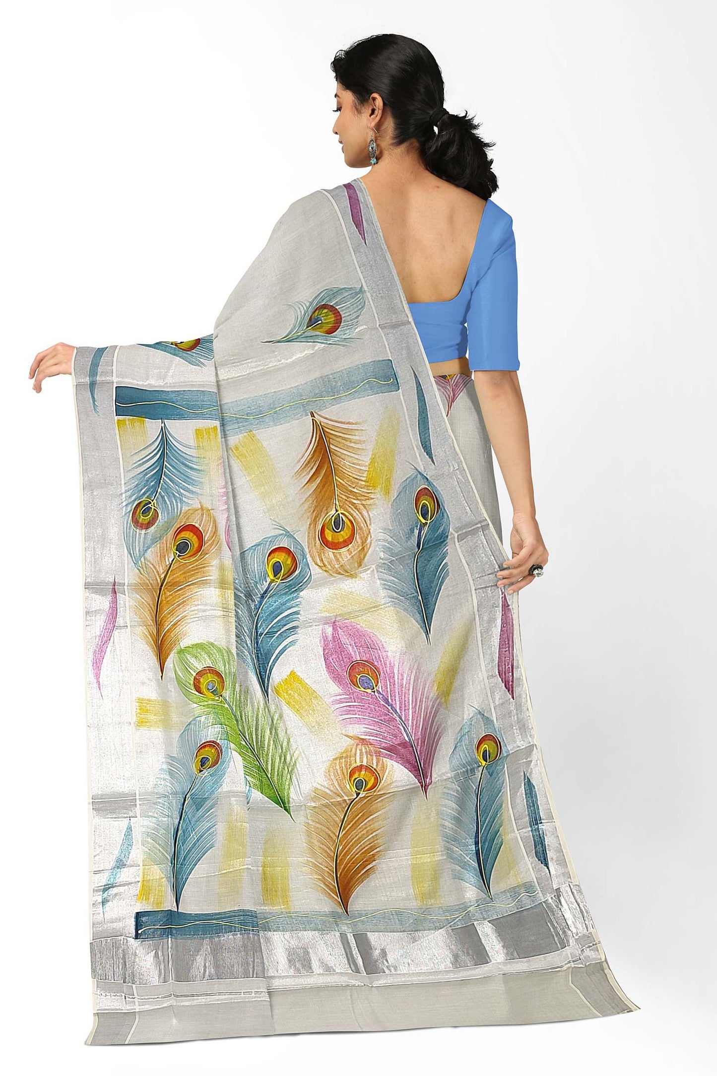 Kerala Tissue Saree for Women