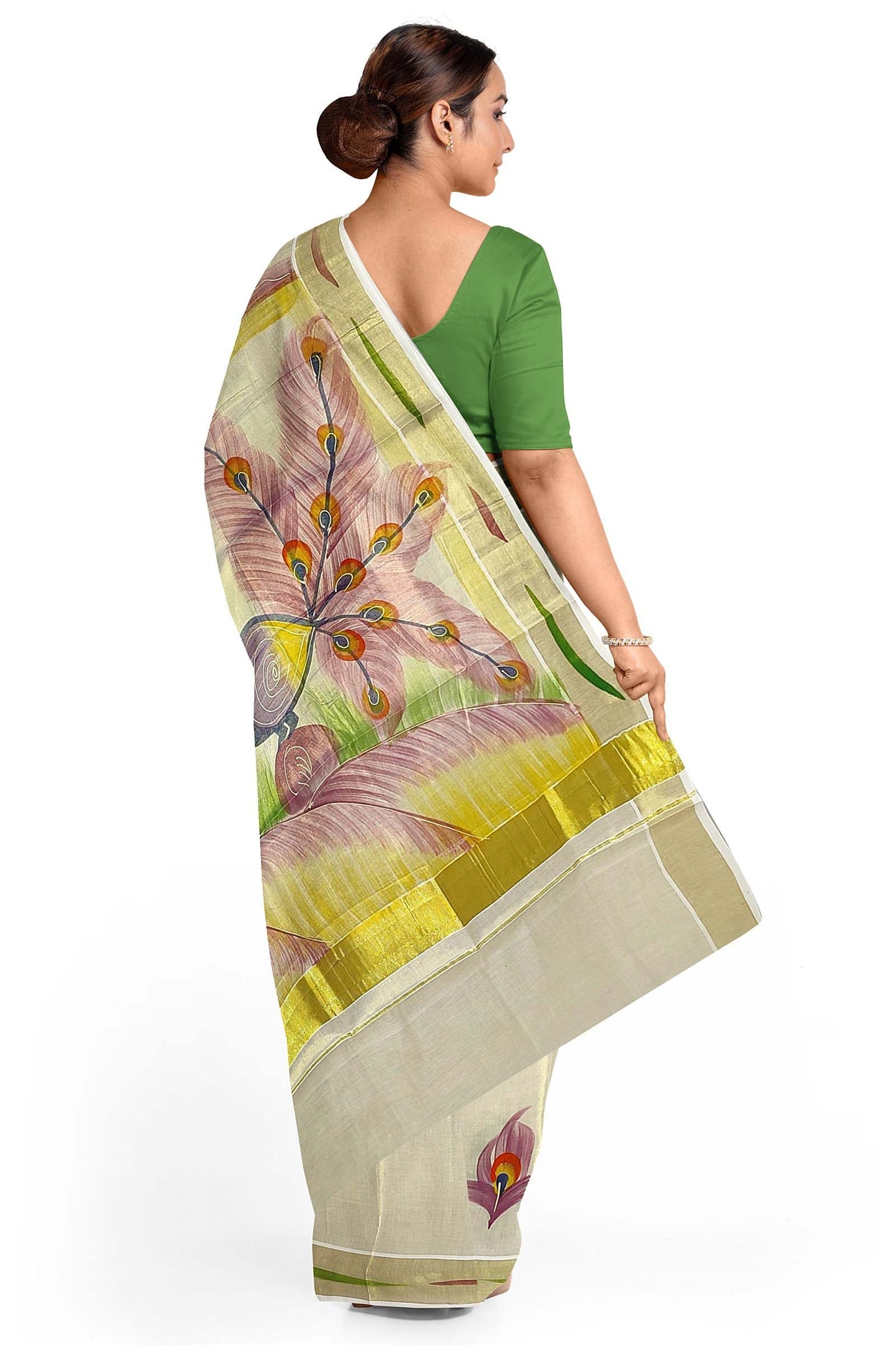 Kerala Tissue Saree for Women