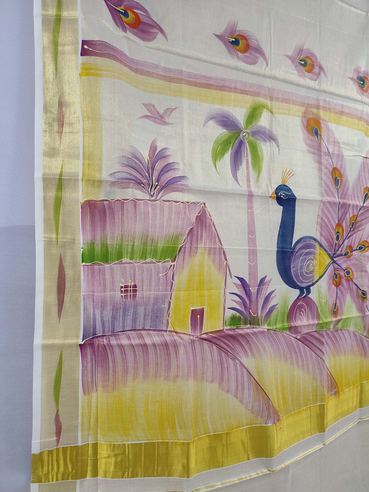 Kerala Tissue Saree for Women