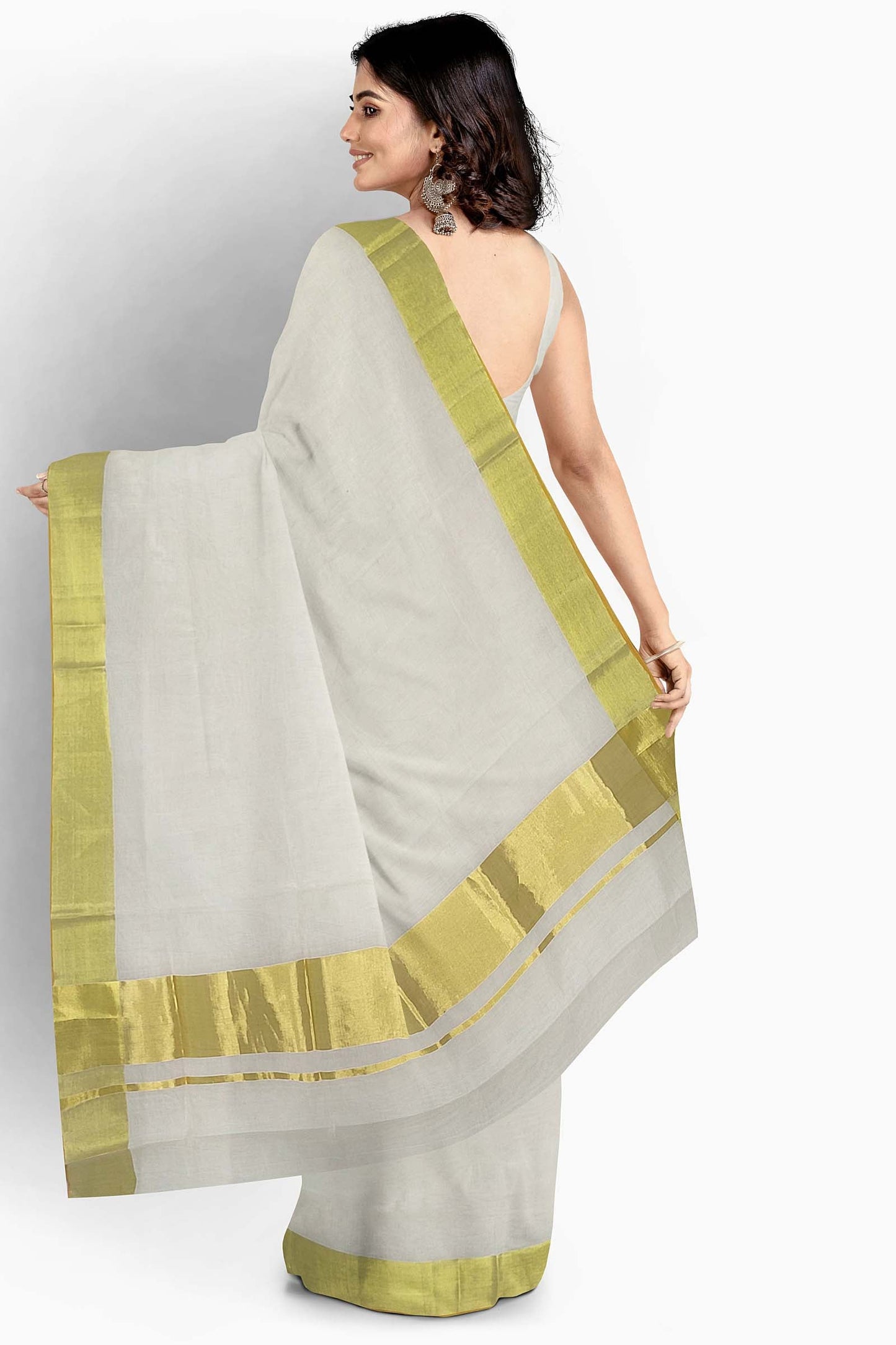 Kerala Kasavu Saree for Women