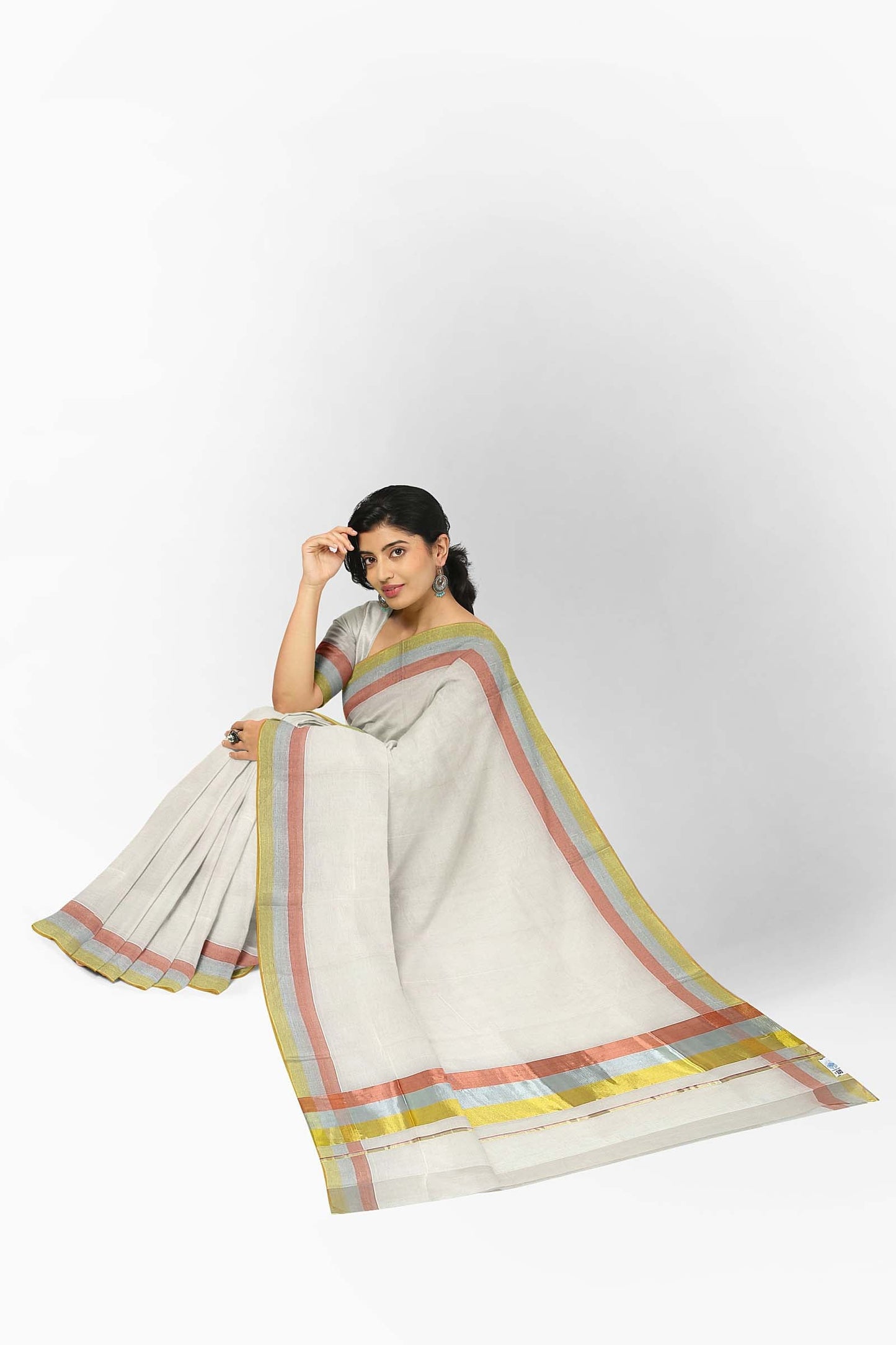 Kerala Kasavu Saree for Women