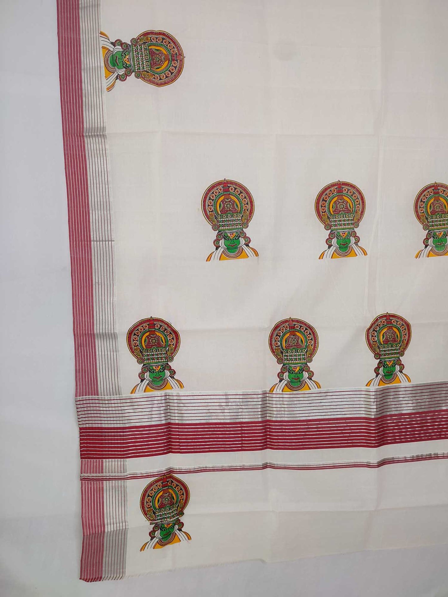 Balaramapuram Handloom Printed Saree for Women