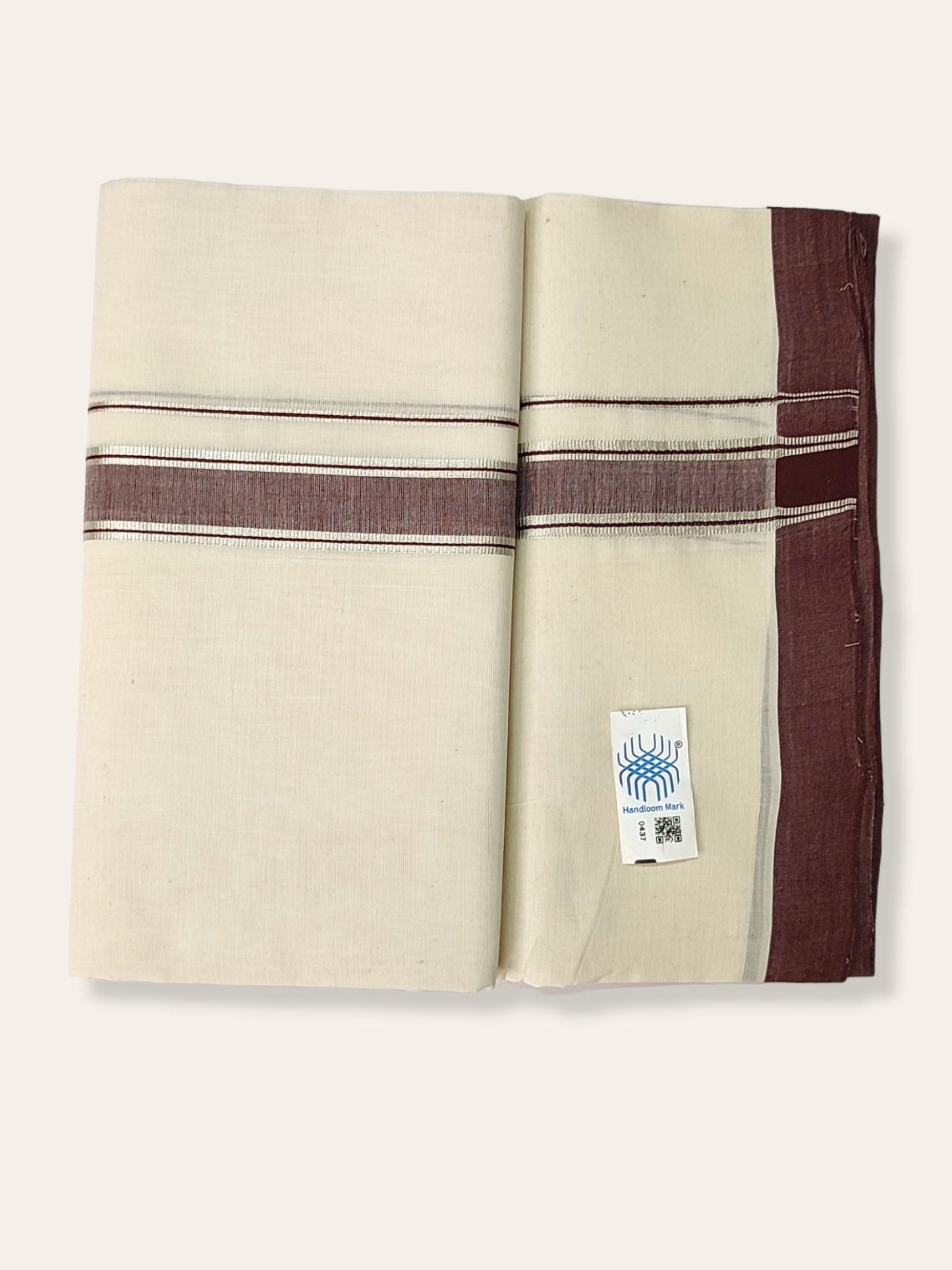 Kerala Handloom Mundu/Dhoti Pure Cotton