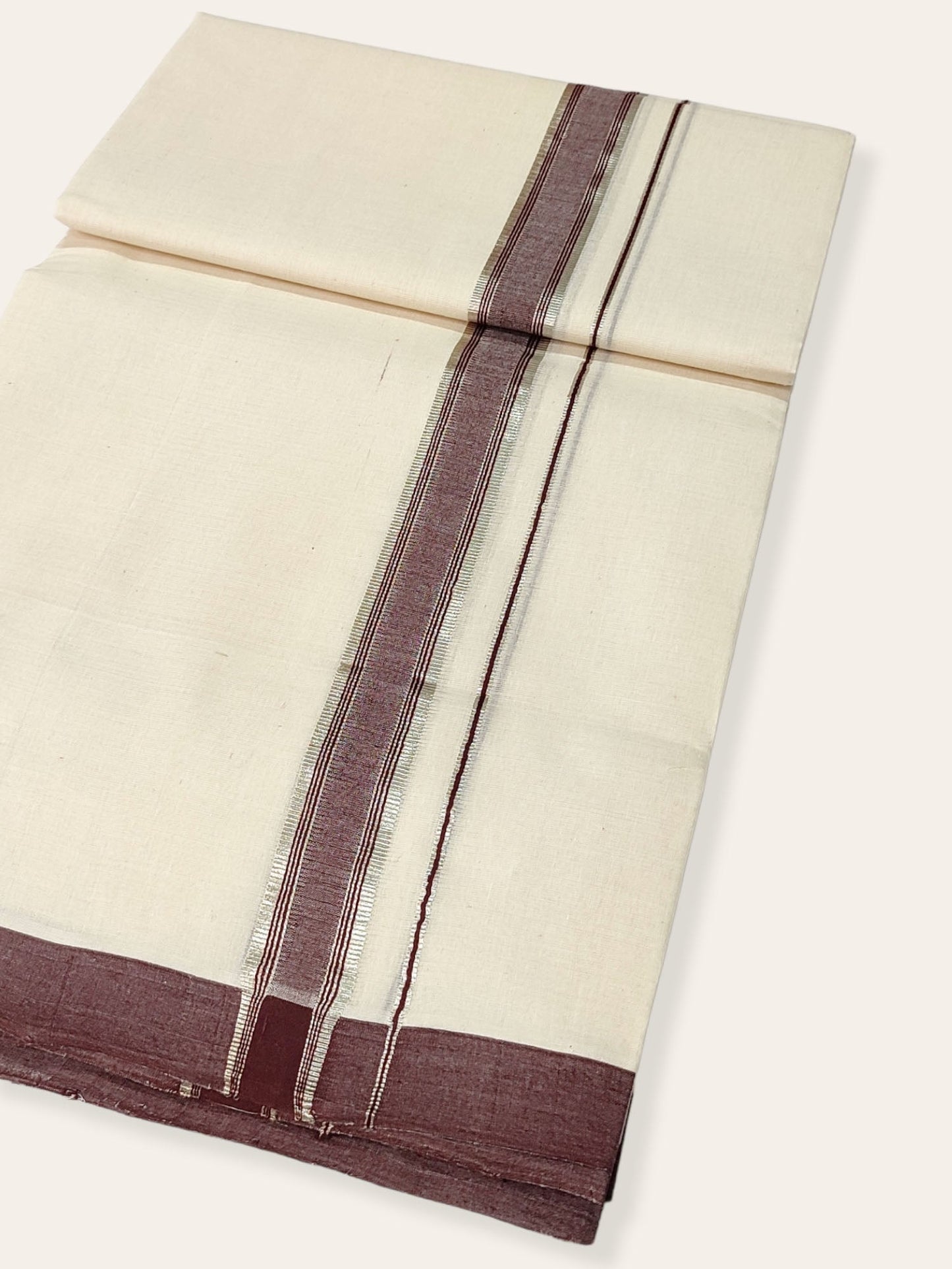 Kerala Handloom Mundu/Dhoti Pure Cotton