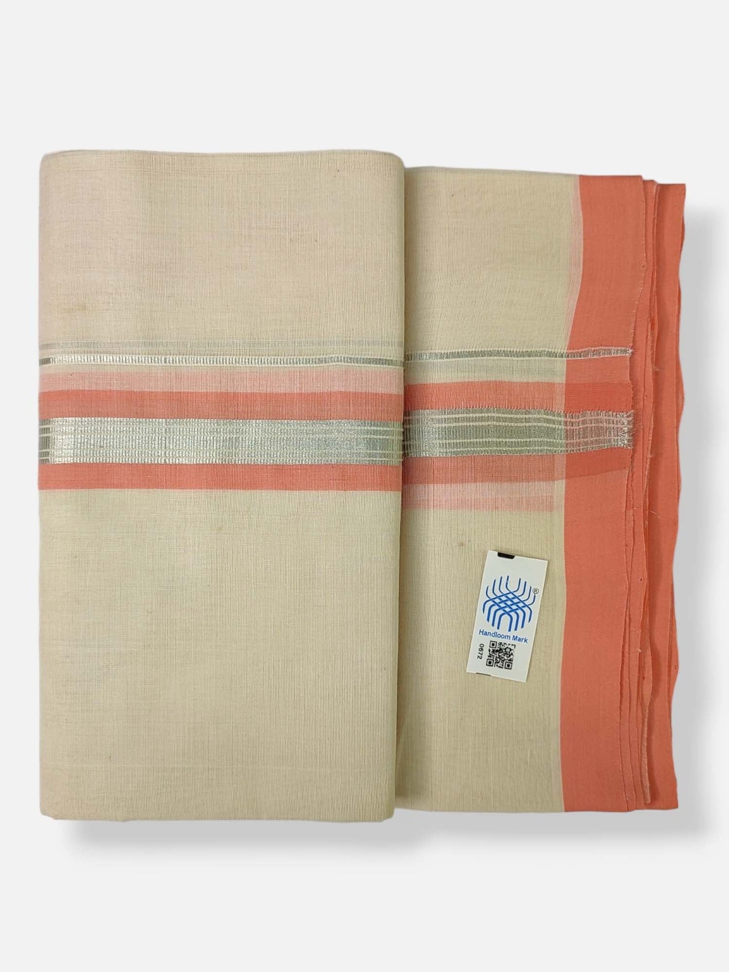 Kerala Handloom Mundu/Dhoti Pure Cotton
