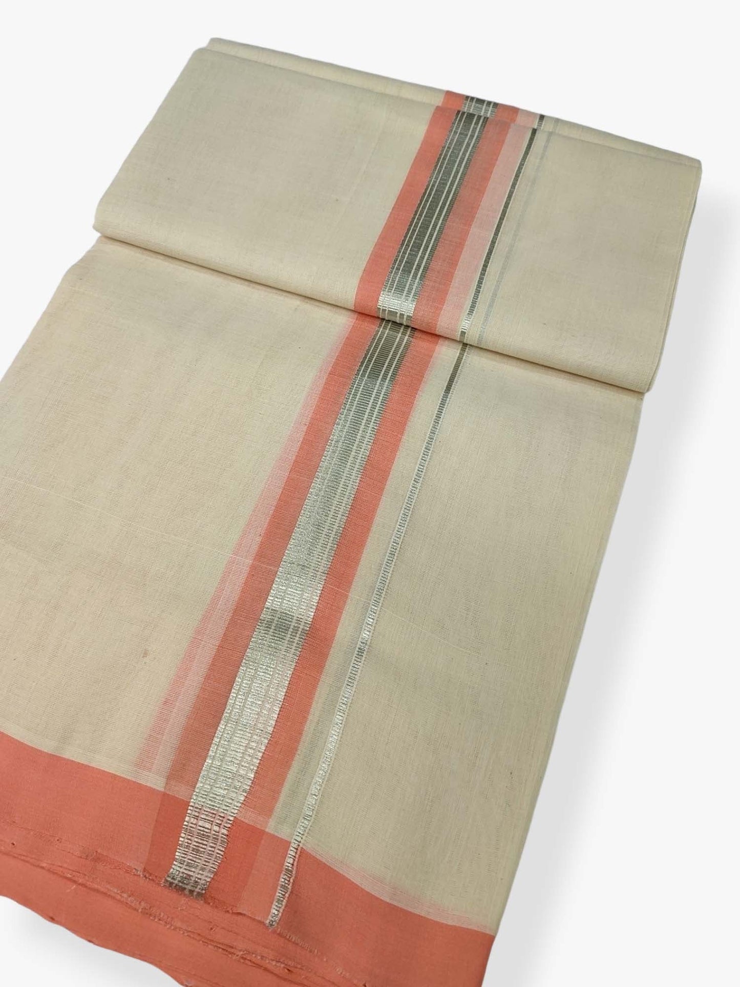 Kerala Handloom Mundu/Dhoti Pure Cotton