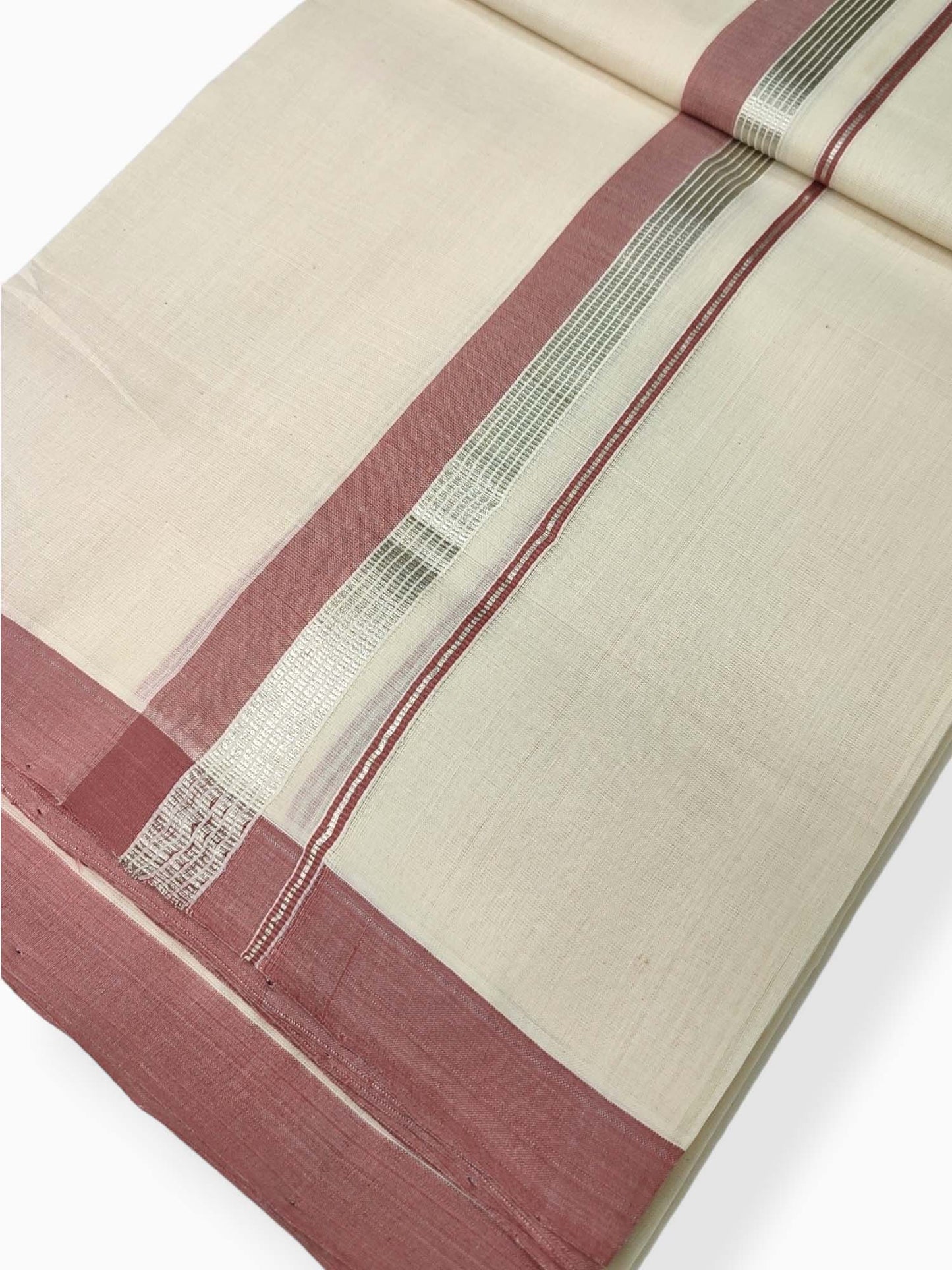 Kerala Handloom Mundu/Dhoti Pure Cotton