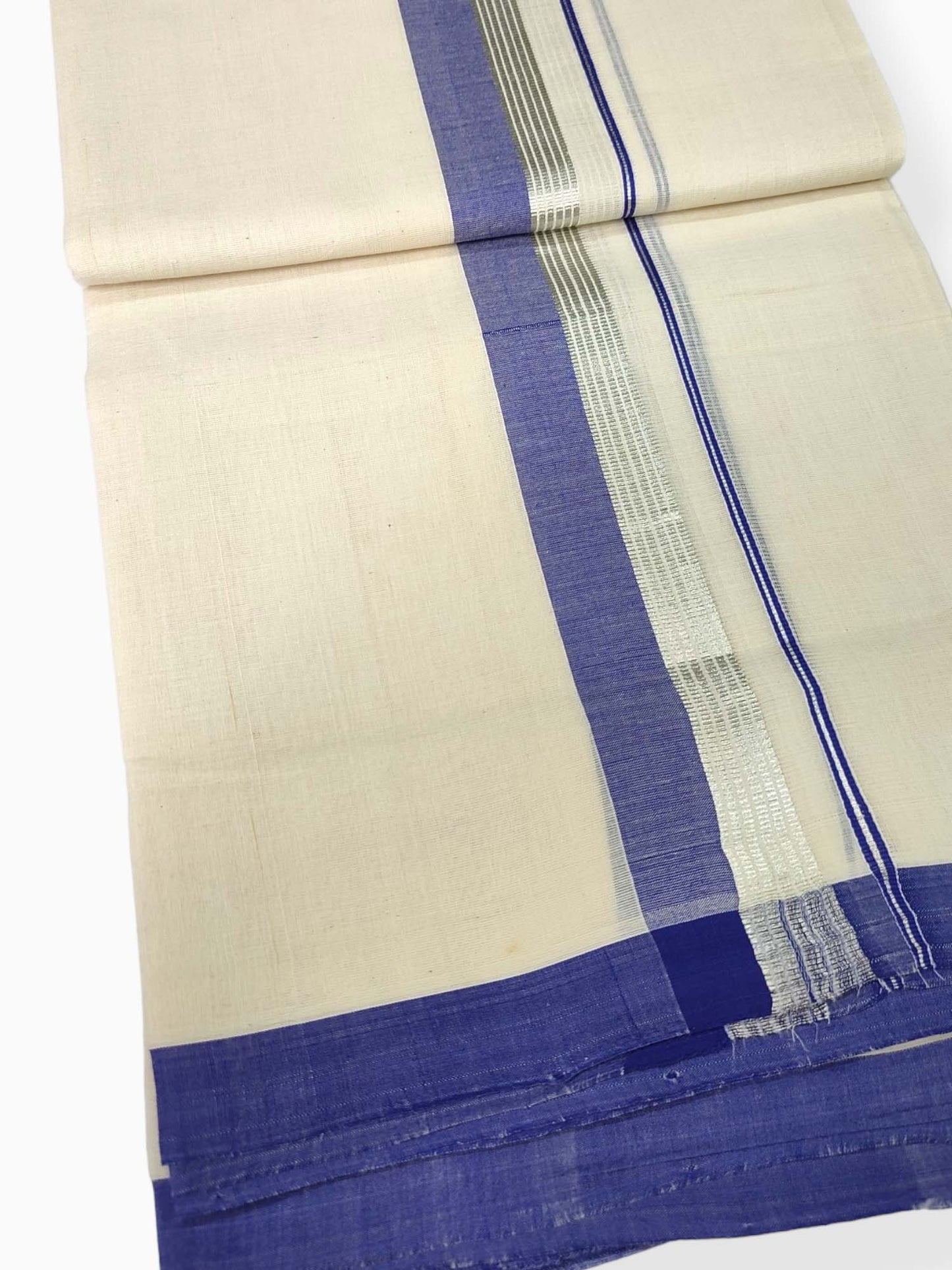 Kerala Handloom Mundu/Dhoti Pure Cotton