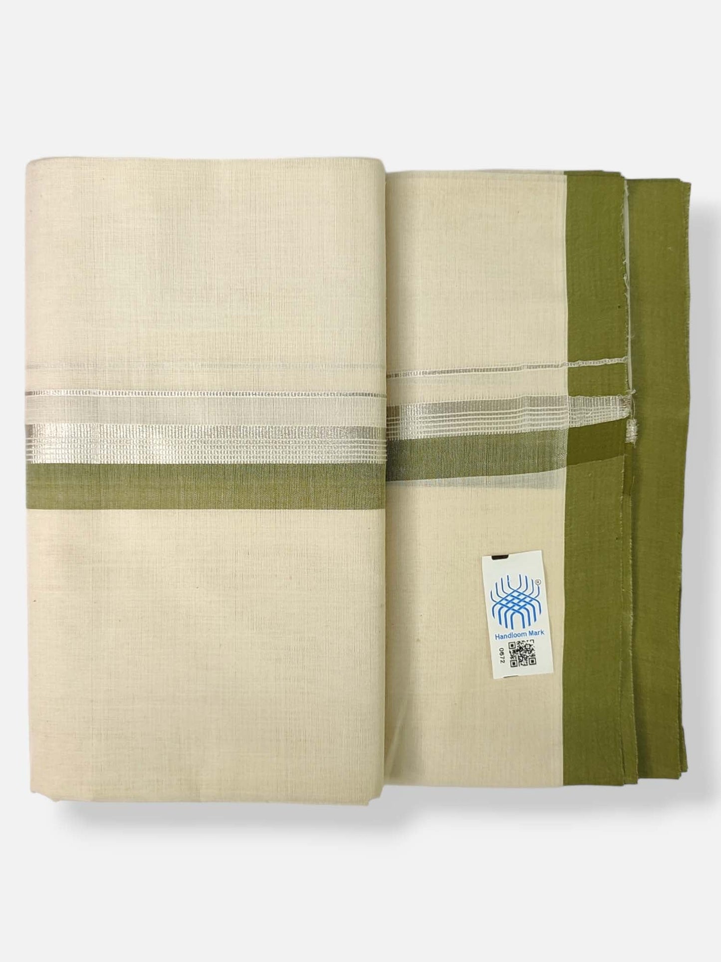 Kerala Handloom Mundu/Dhoti Pure Cotton