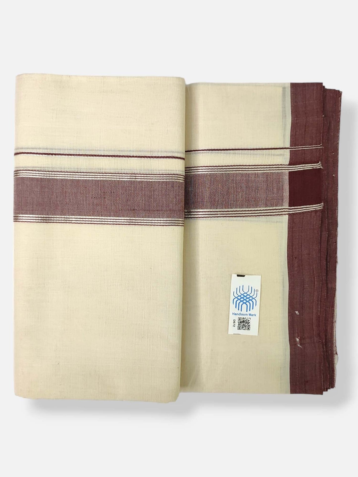 Kerala Handloom Mundu/Dhoti Pure Cotton