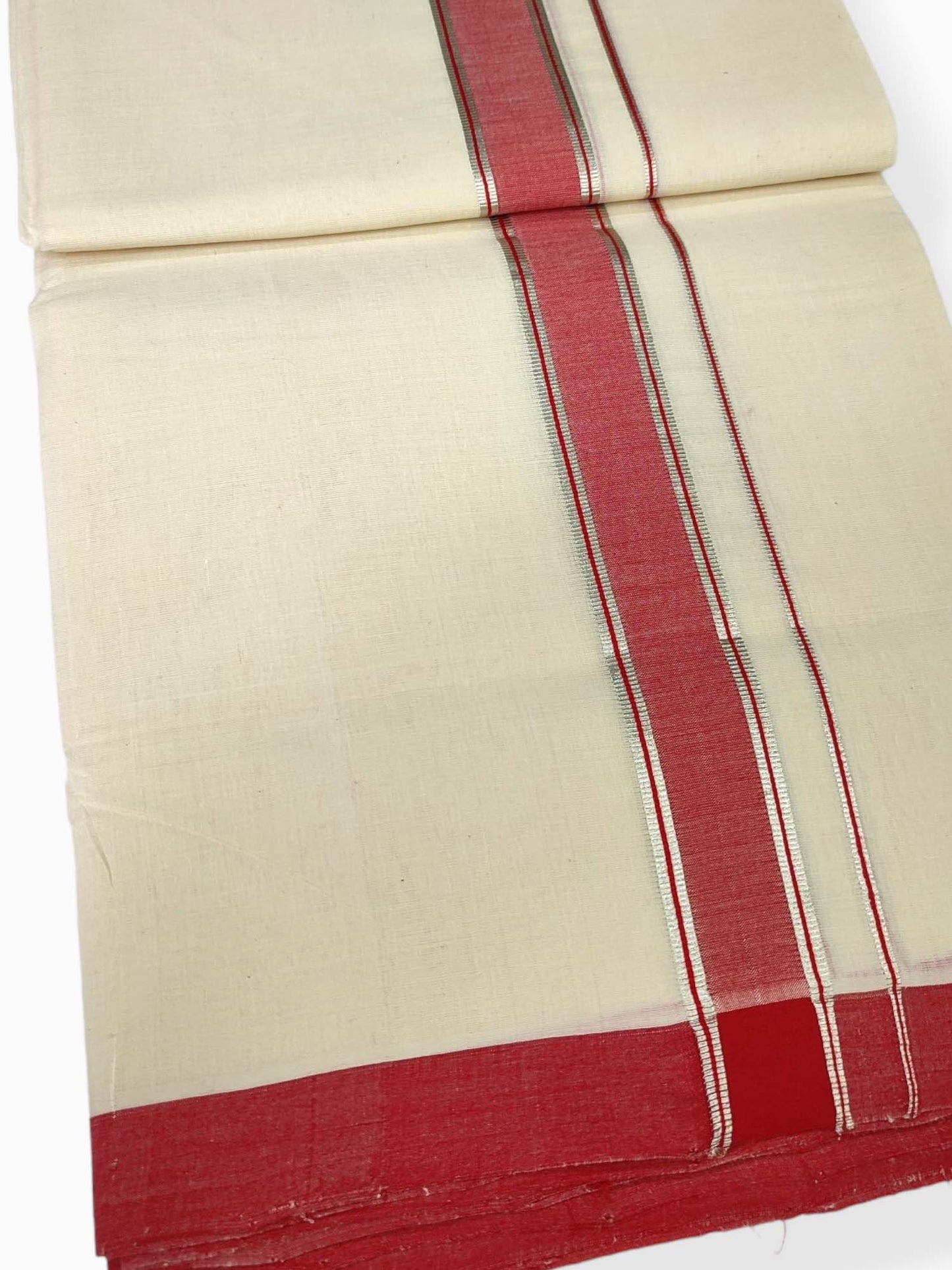 Kerala Handloom Mundu/Dhoti Pure Cotton