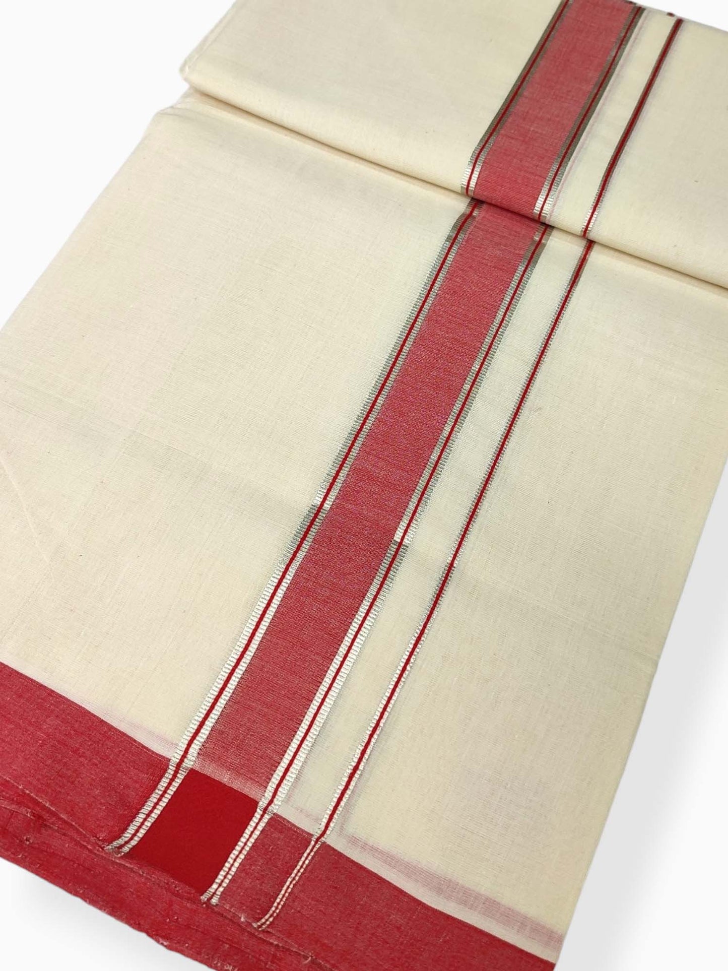 Kerala Handloom Mundu/Dhoti Pure Cotton