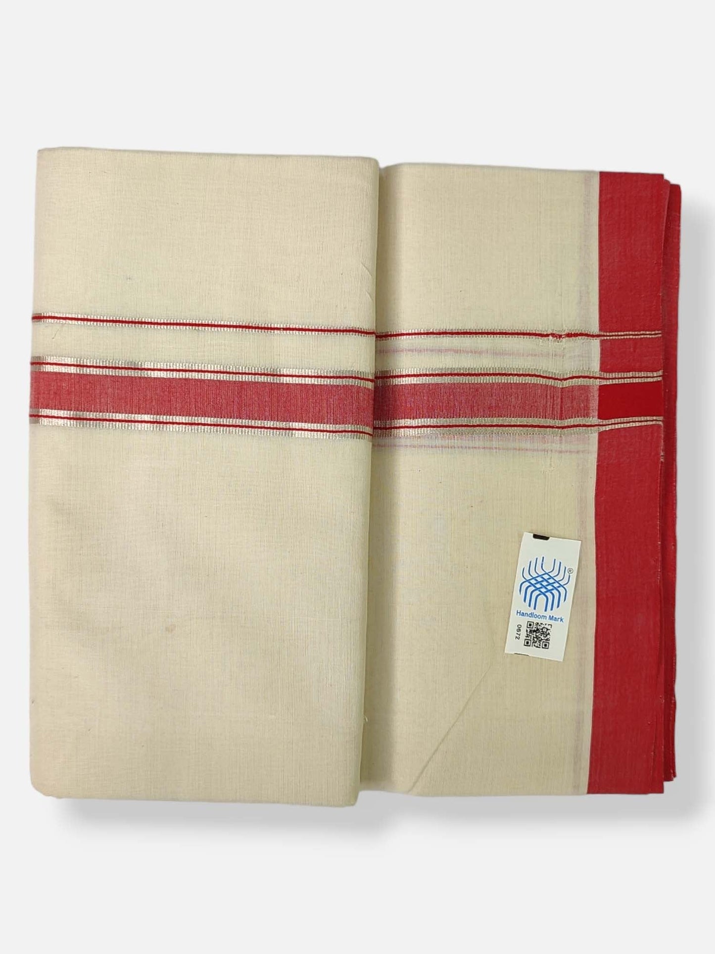 Kerala Handloom Mundu/Dhoti Pure Cotton