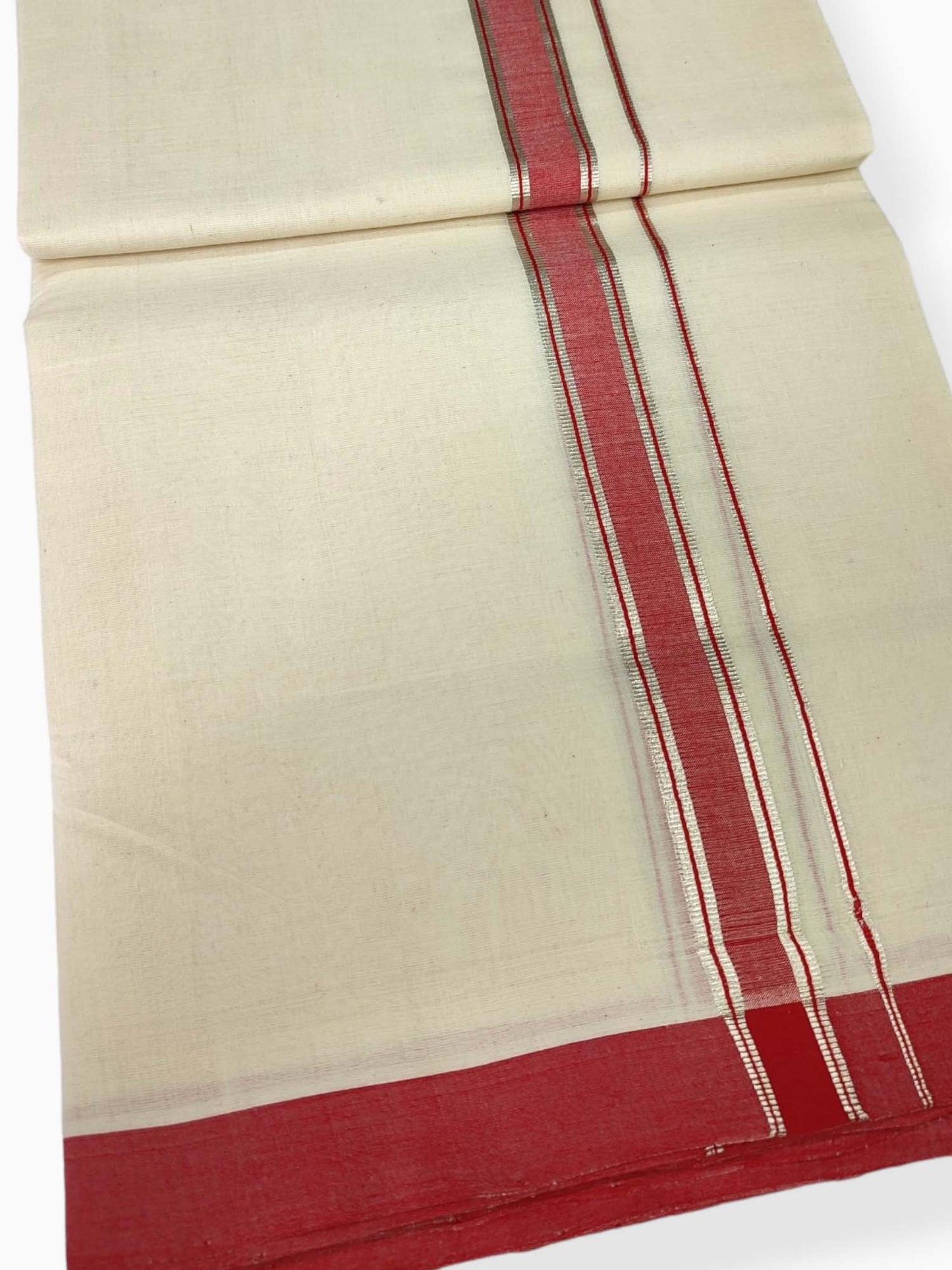 Kerala Handloom Mundu/Dhoti Pure Cotton