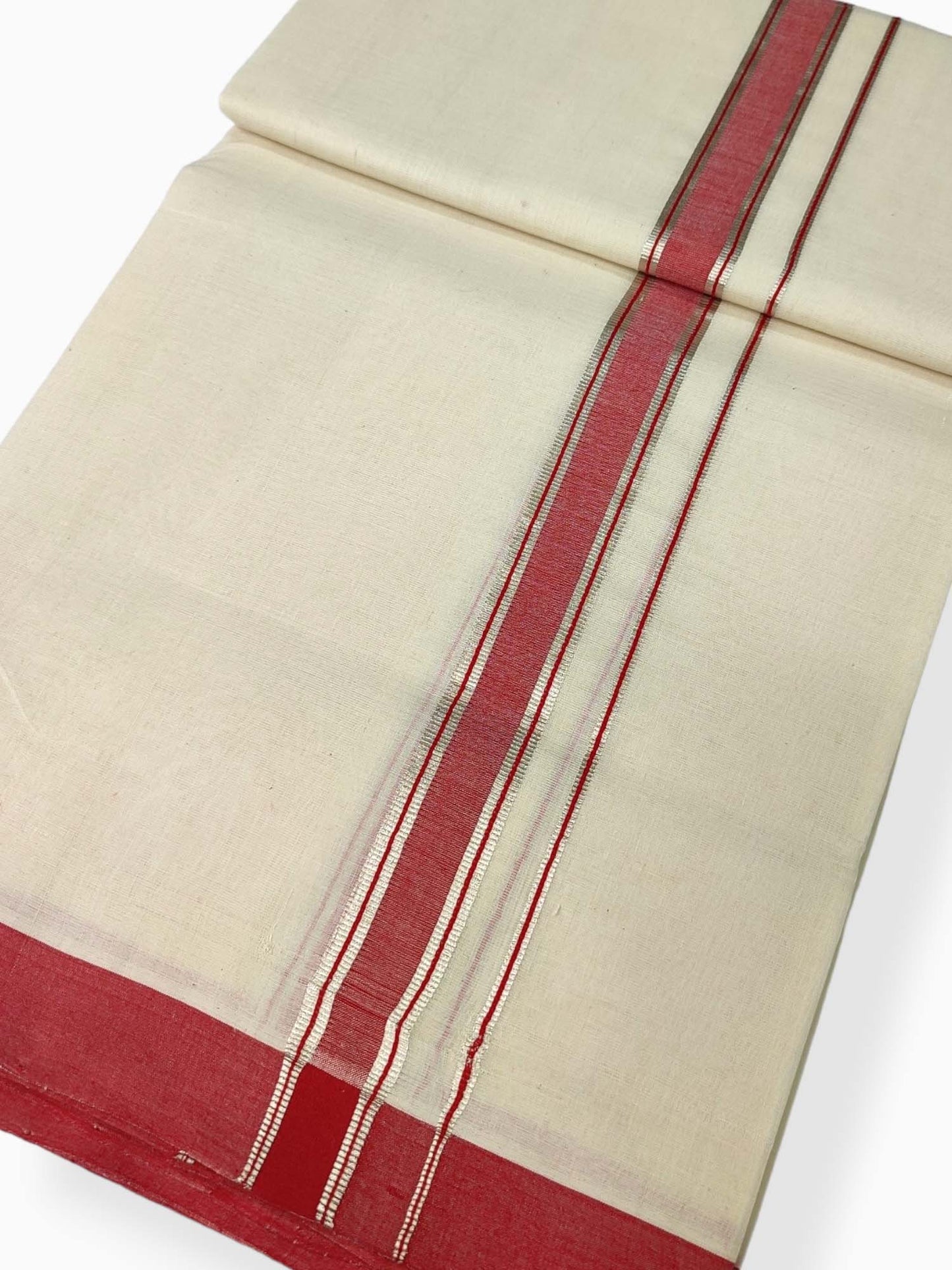 Kerala Handloom Mundu/Dhoti Pure Cotton