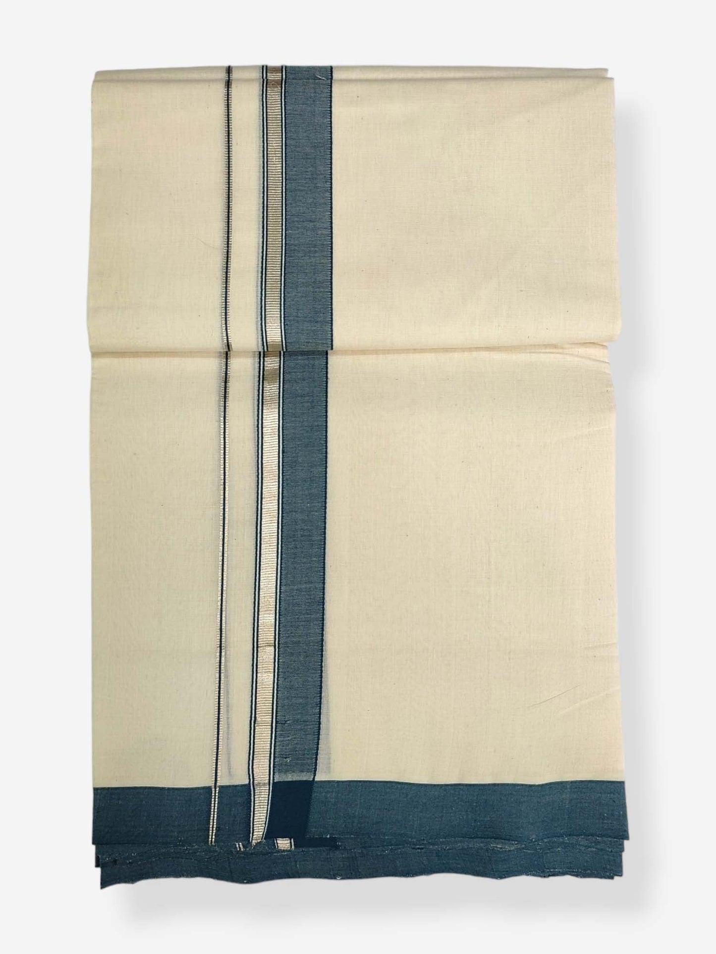 Kerala Handloom Mundu/Dhoti Pure Cotton
