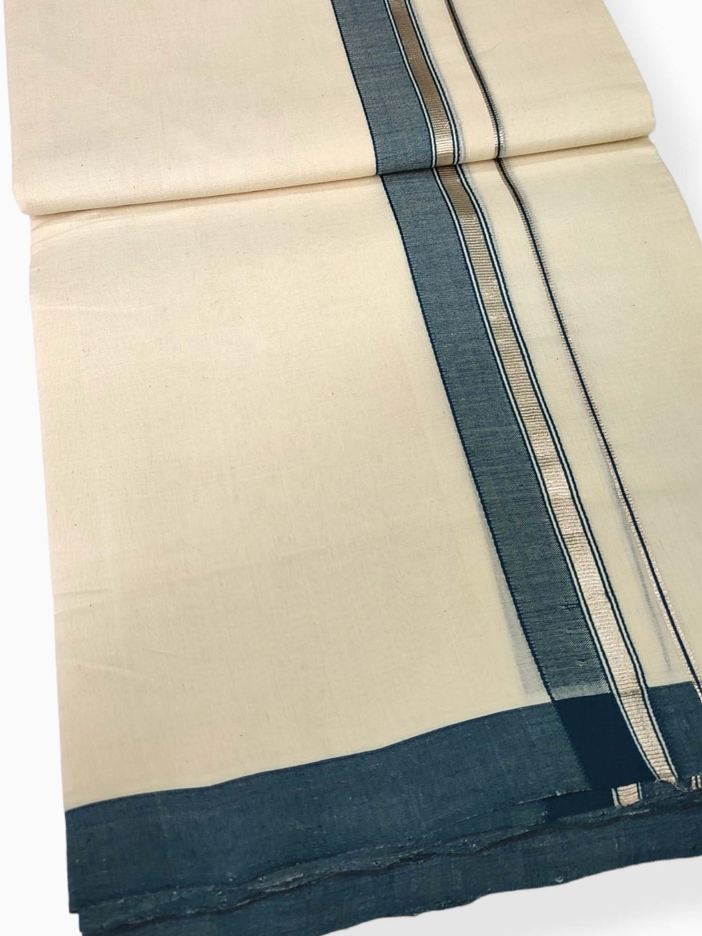Kerala Handloom Mundu/Dhoti Pure Cotton
