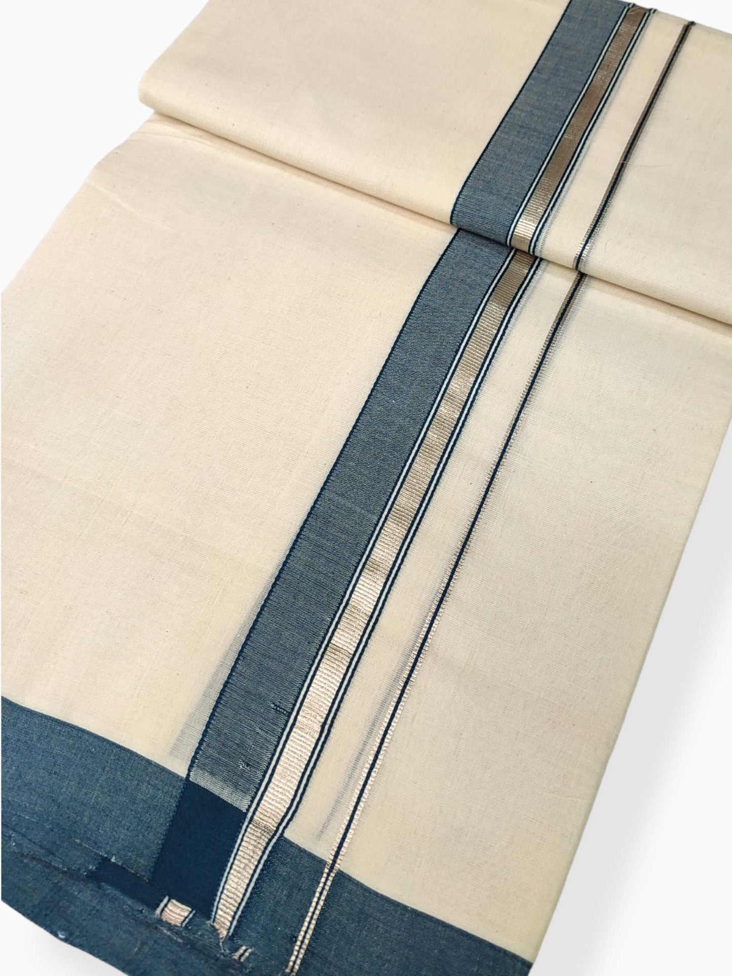 Kerala Handloom Mundu/Dhoti Pure Cotton