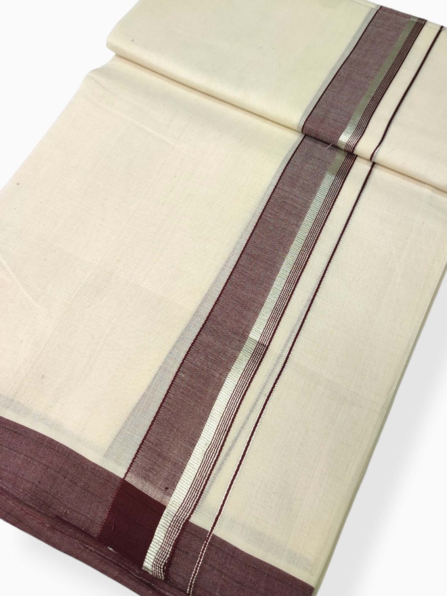 Kerala Handloom Mundu/Dhoti Pure Cotton