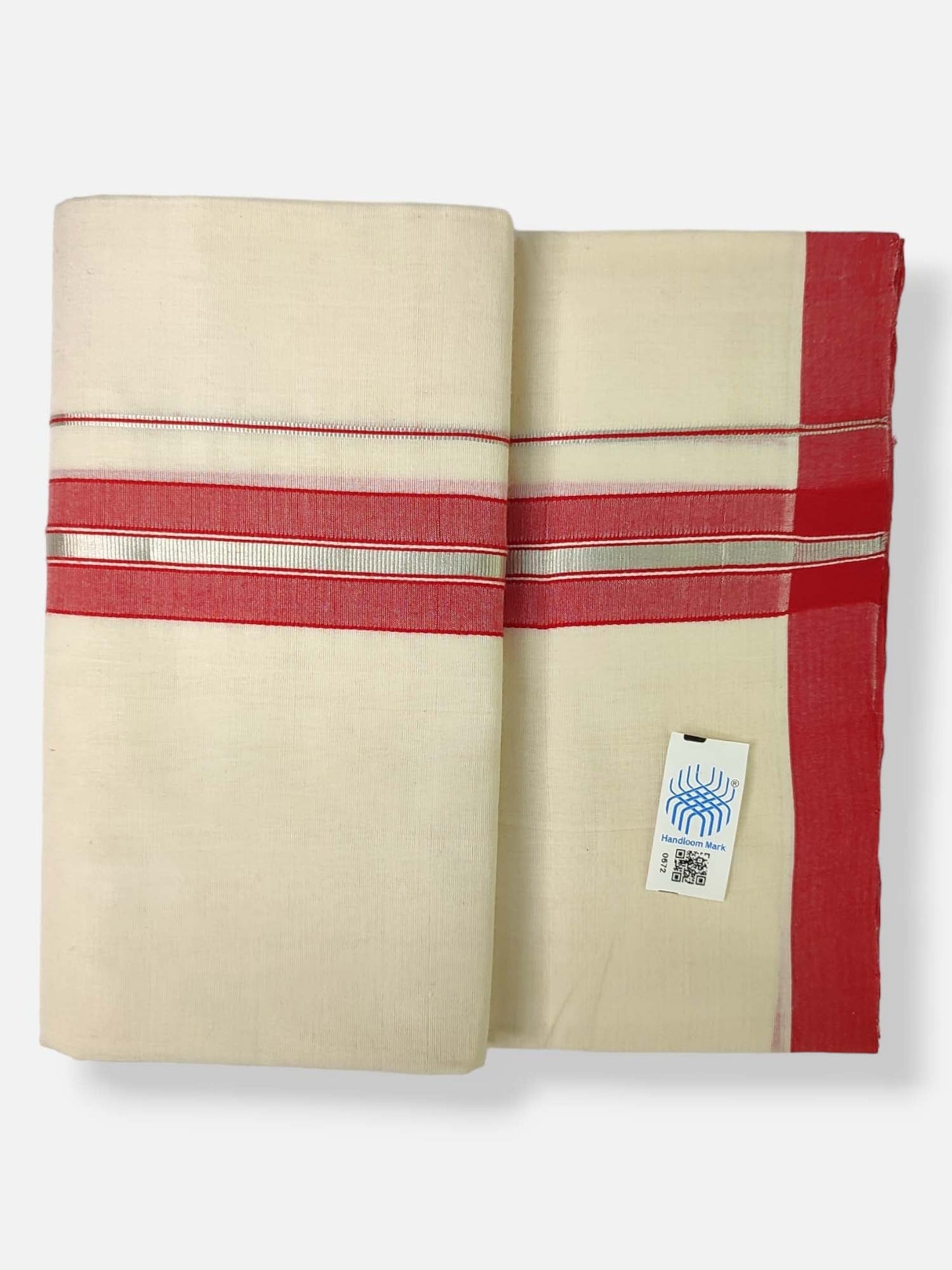 Kerala Handloom Mundu/Dhoti Pure Cotton