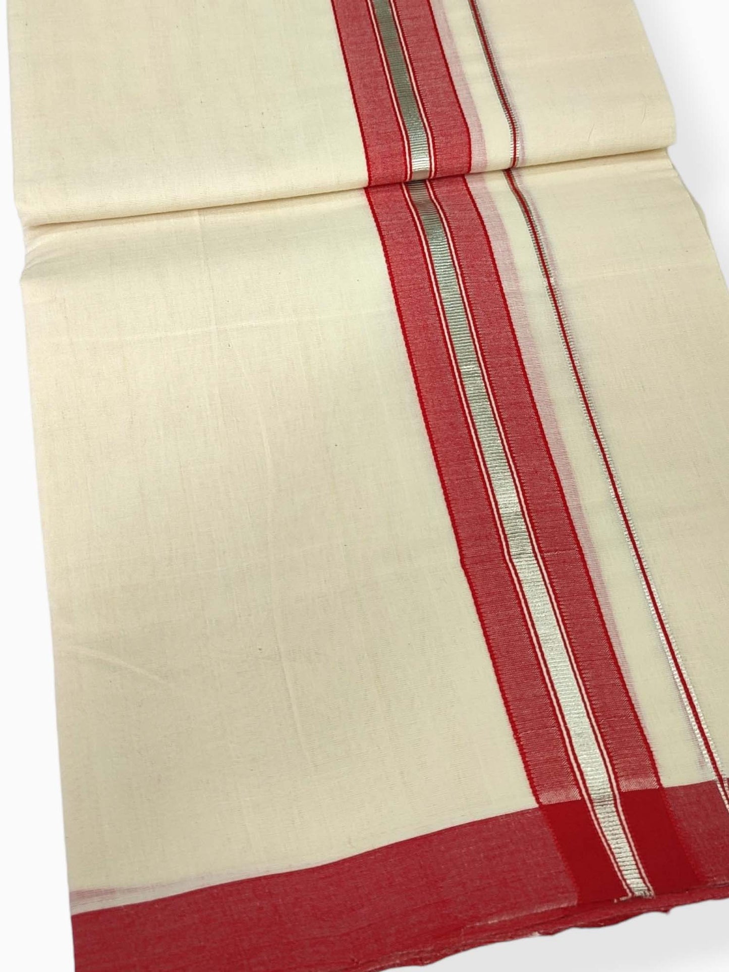 Kerala Handloom Mundu/Dhoti Pure Cotton