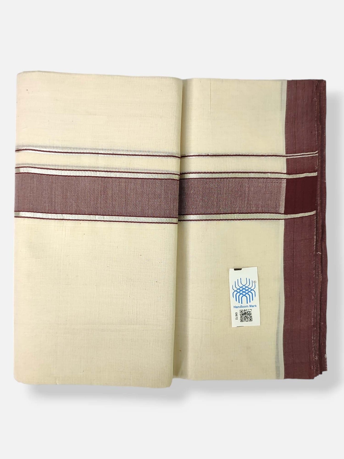 Kerala Handloom Mundu/Dhoti Pure Cotton