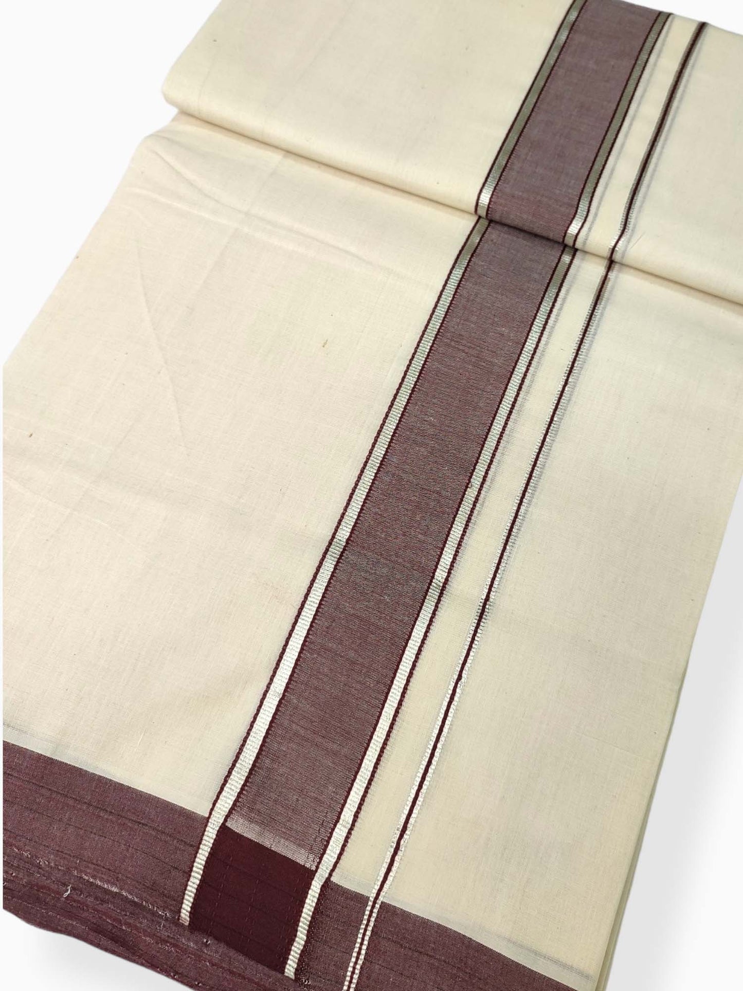 Kerala Handloom Mundu/Dhoti Pure Cotton
