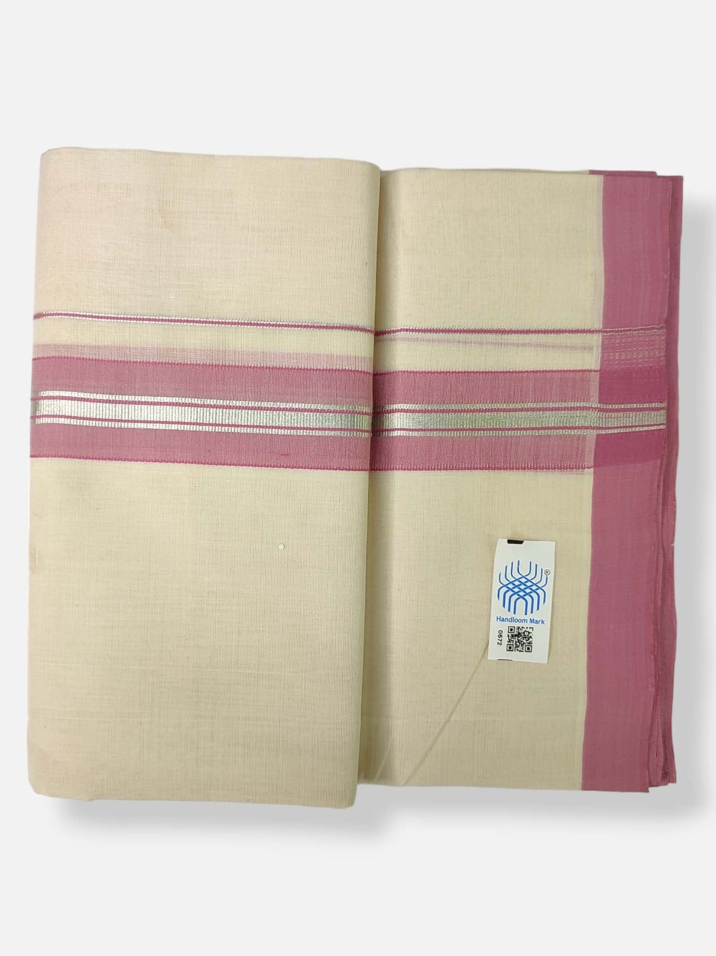 Kerala Handloom Mundu/Dhoti Pure Cotton