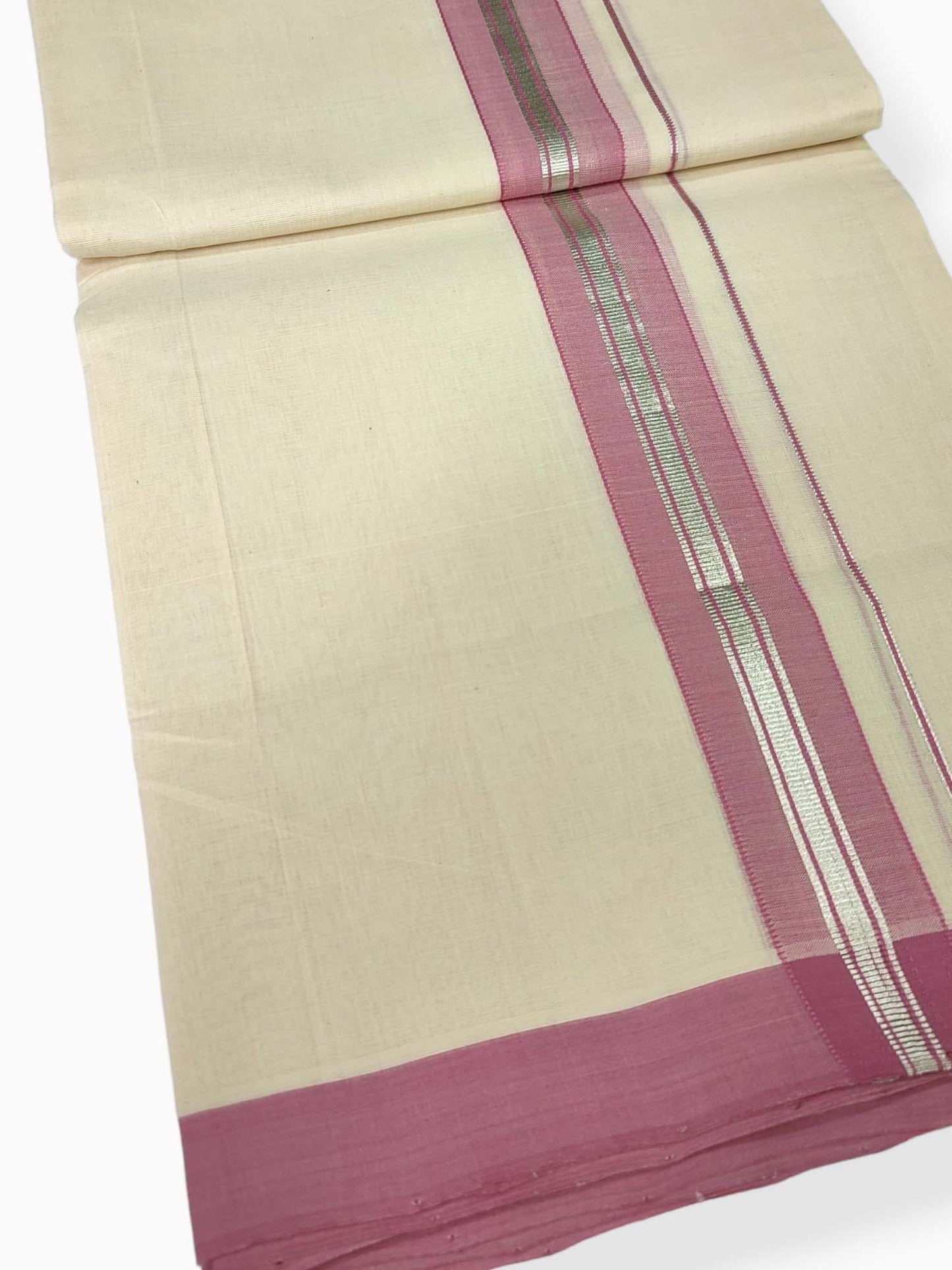 Kerala Handloom Mundu/Dhoti Pure Cotton