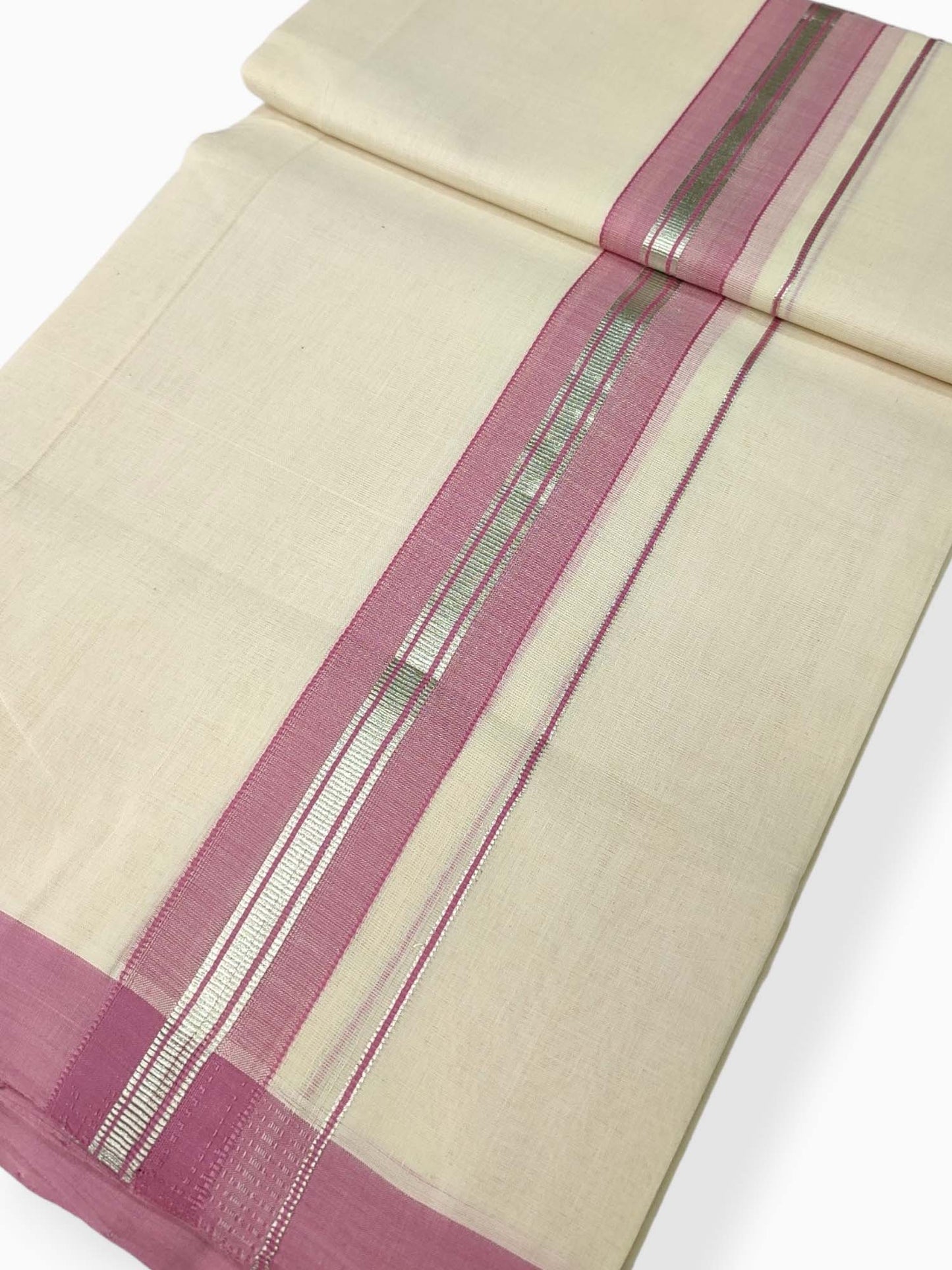 Kerala Handloom Mundu/Dhoti Pure Cotton
