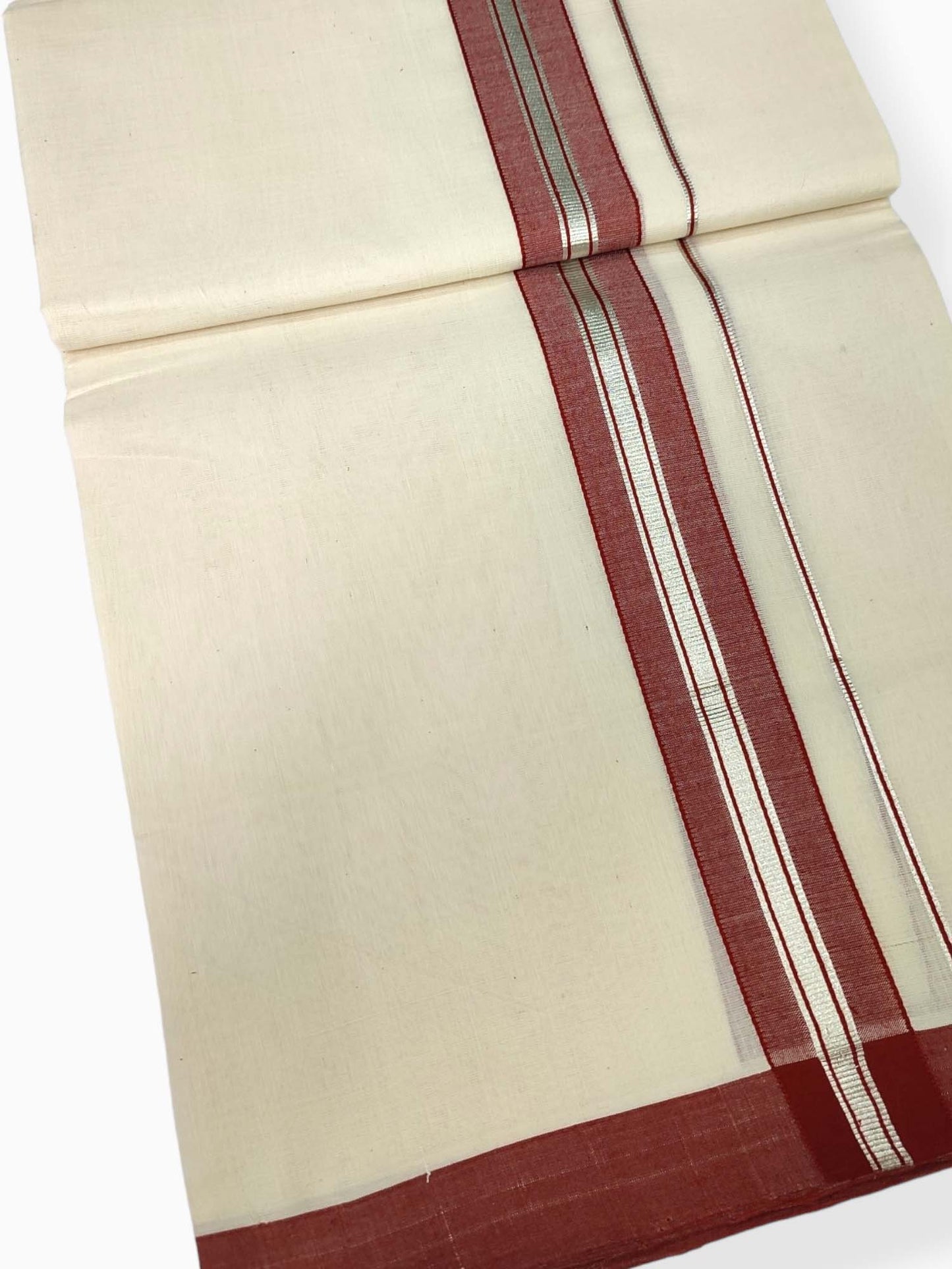 Kerala Handloom Mundu/Dhoti Pure Cotton