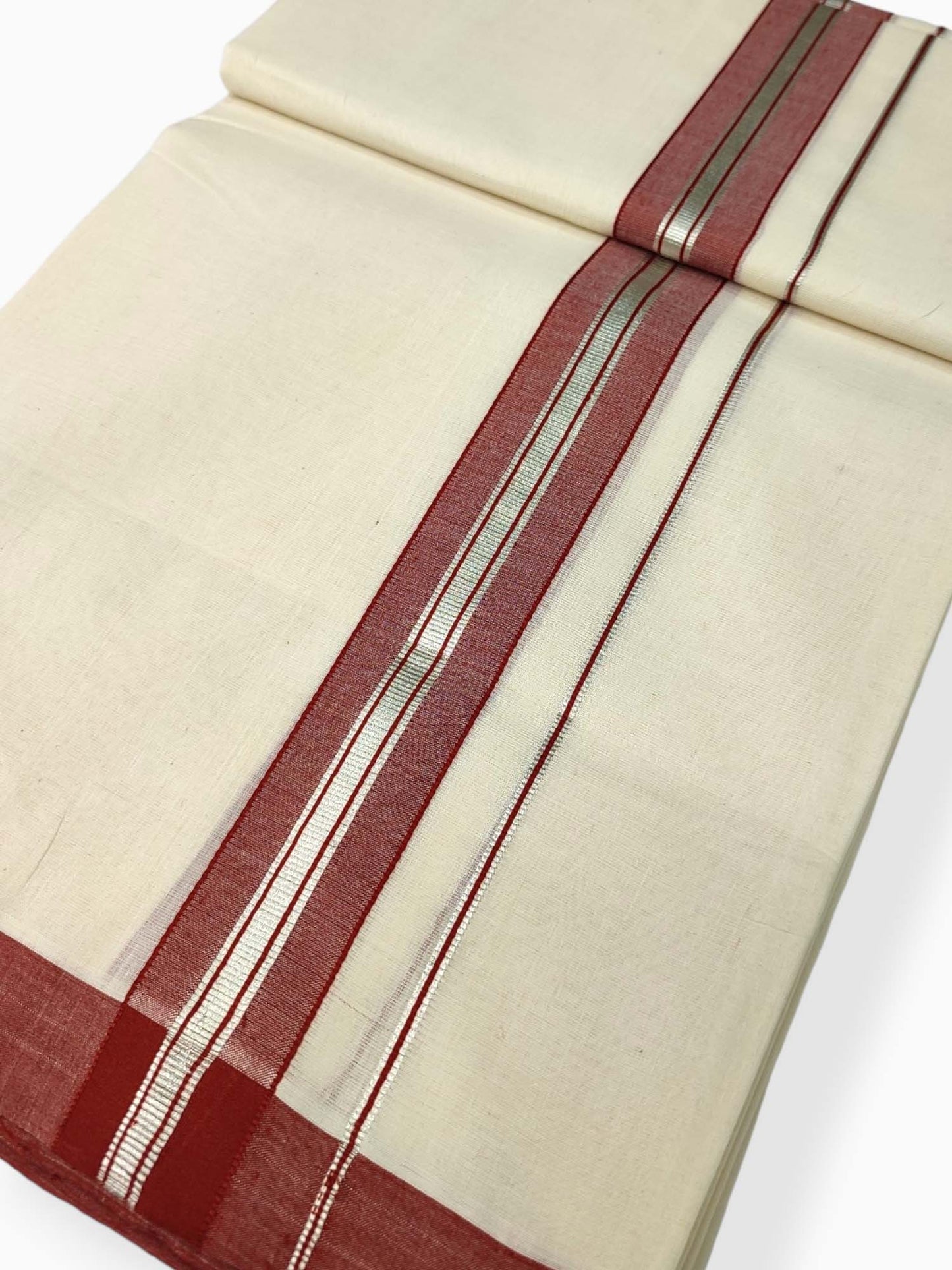 Kerala Handloom Mundu/Dhoti Pure Cotton