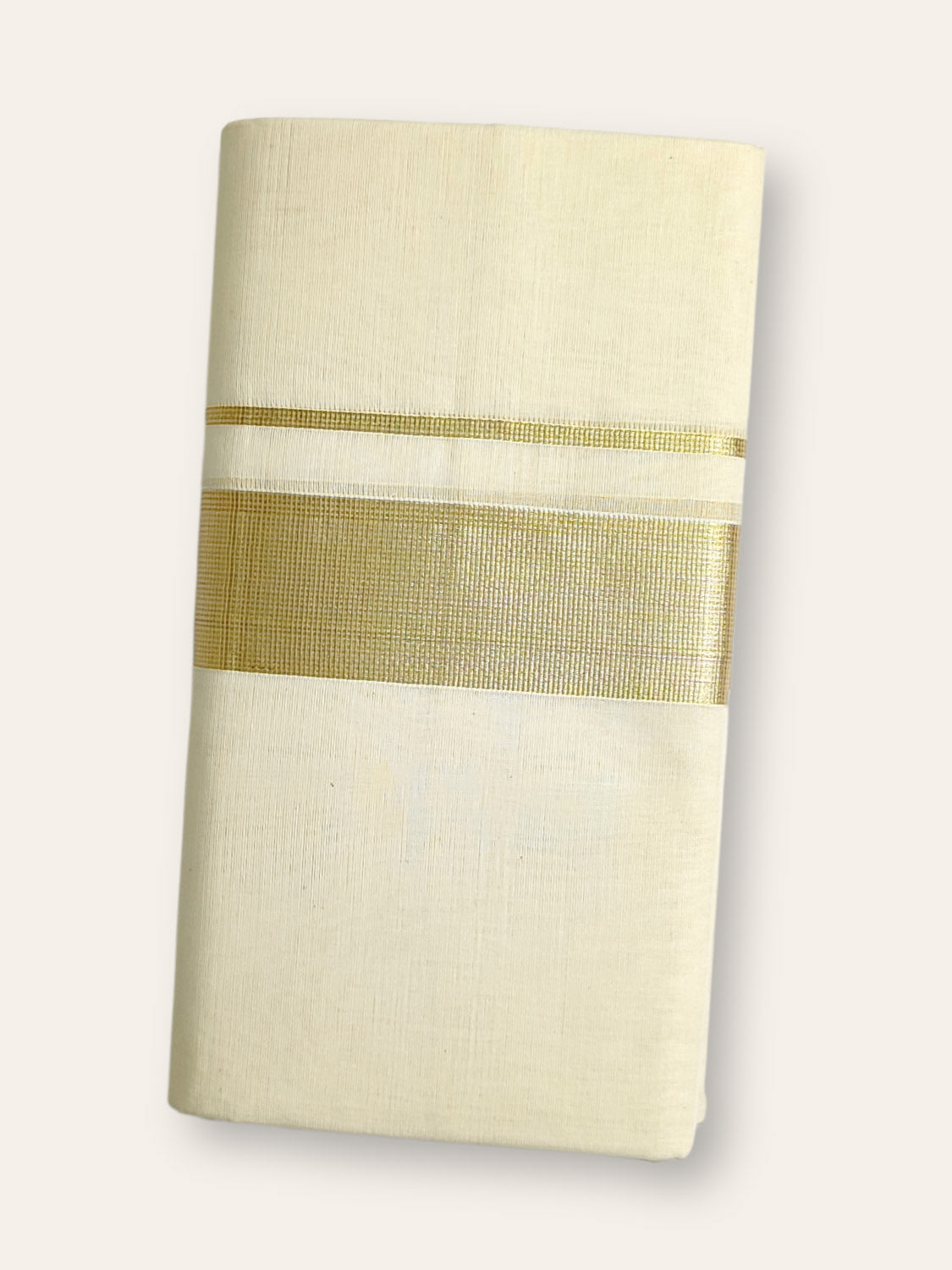 Handloom Kasavu Mundu for Men
