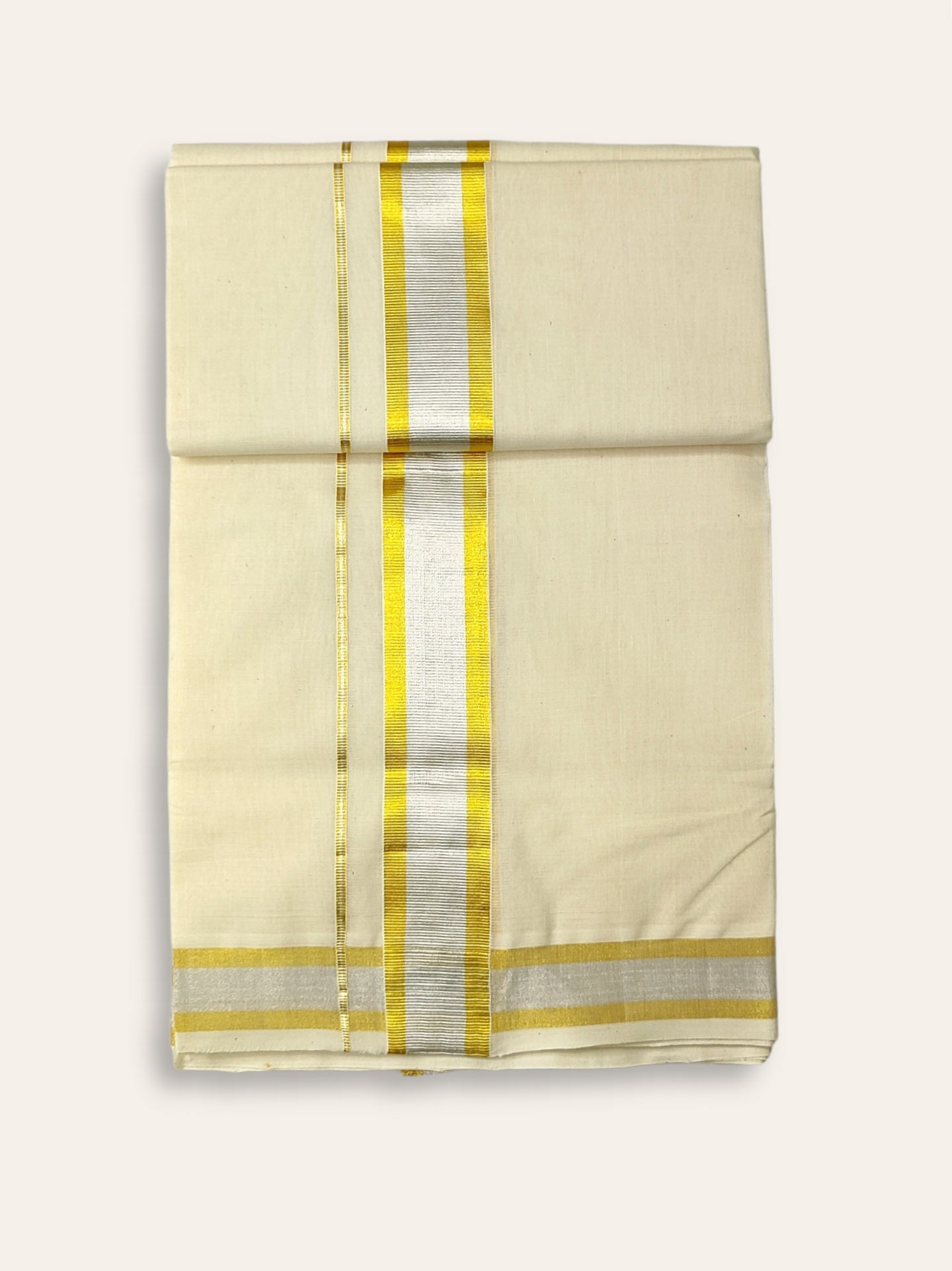 Handloom Kasavu Mundu for Men