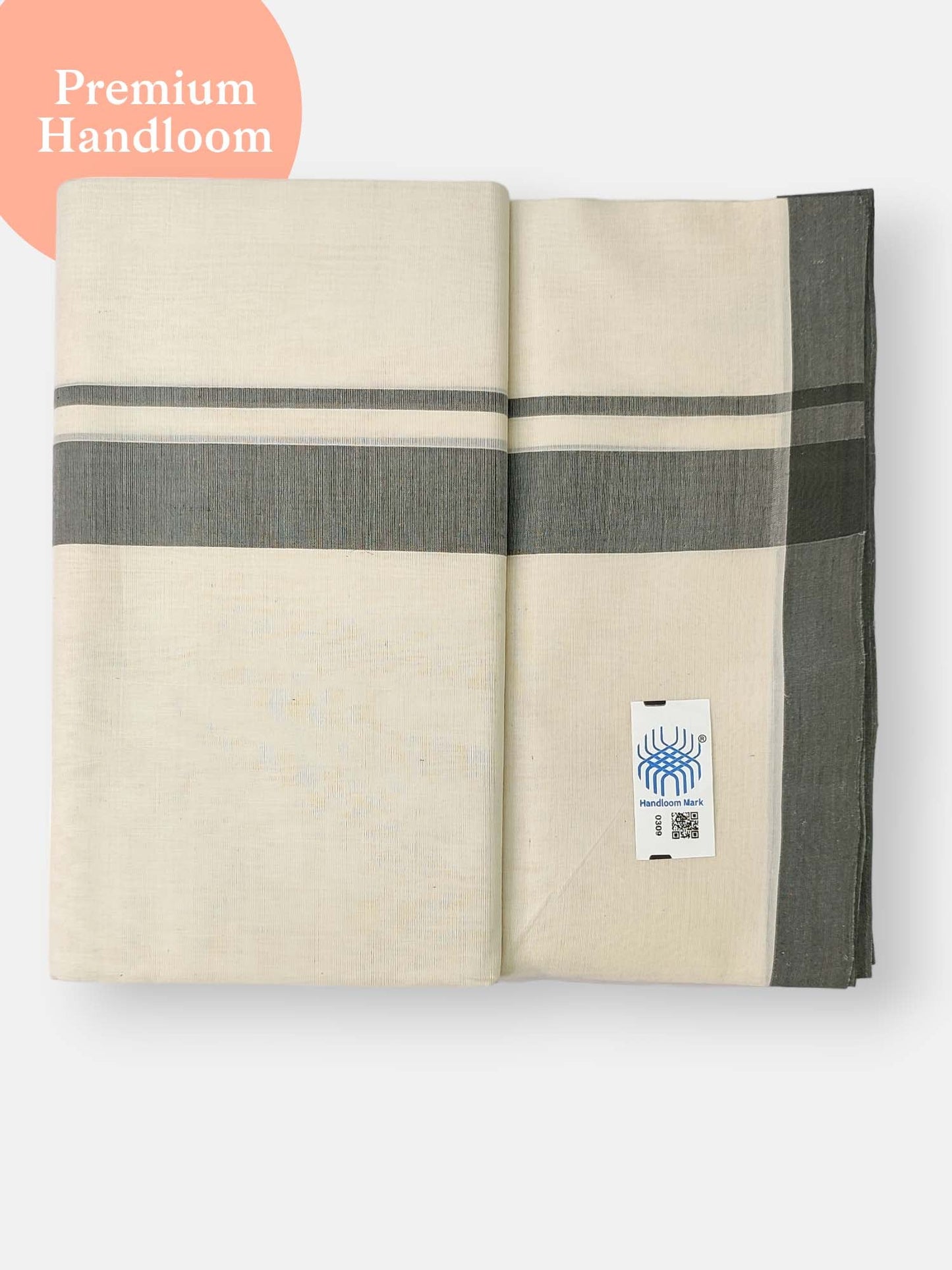 Kerala Premium Balaramapuram Handloom Dhoti/Mundu for Men