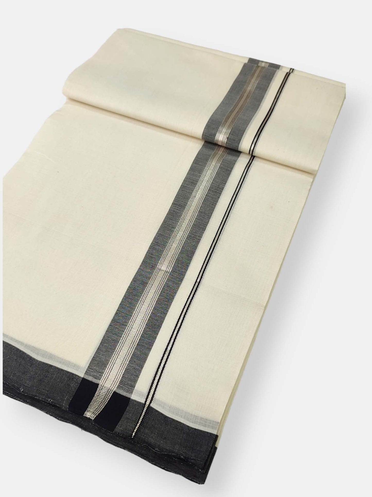 Kerala Premium Balaramapuram Handloom Dhoti/Mundu for Men