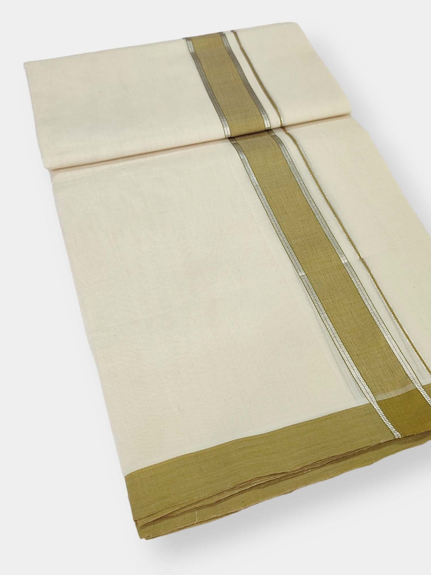 Kerala Premium Balaramapuram Handloom Dhoti/Mundu for Men