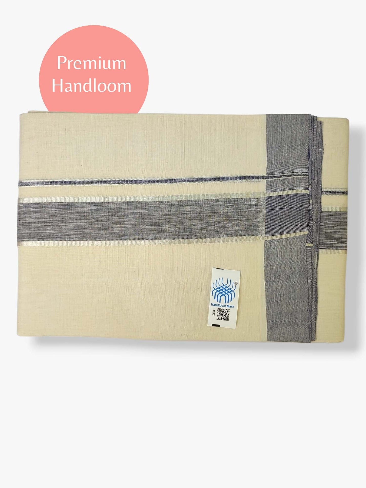 Kerala Premium Balaramapuram Handloom Dhoti/Mundu for Men