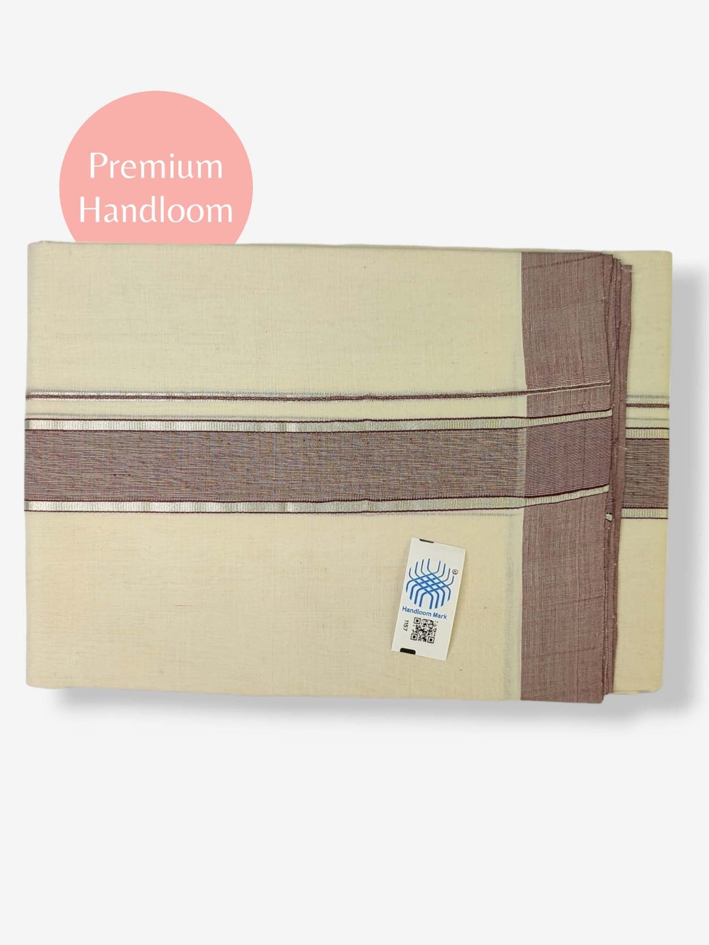 Kerala Premium Balaramapuram Handloom Dhoti/Mundu for Men