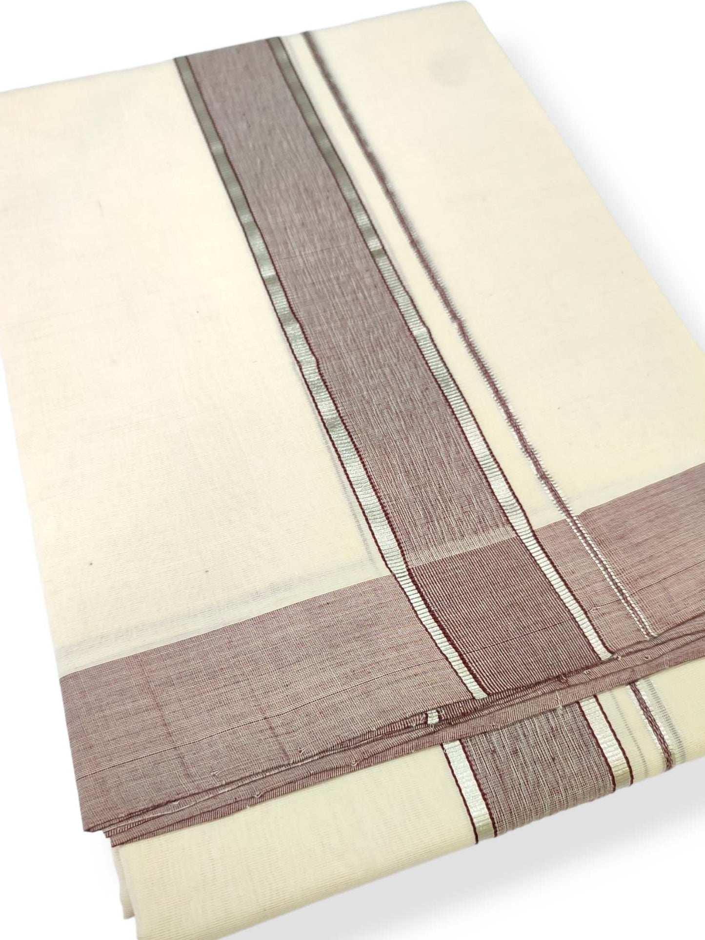 Kerala Premium Balaramapuram Handloom Dhoti/Mundu for Men